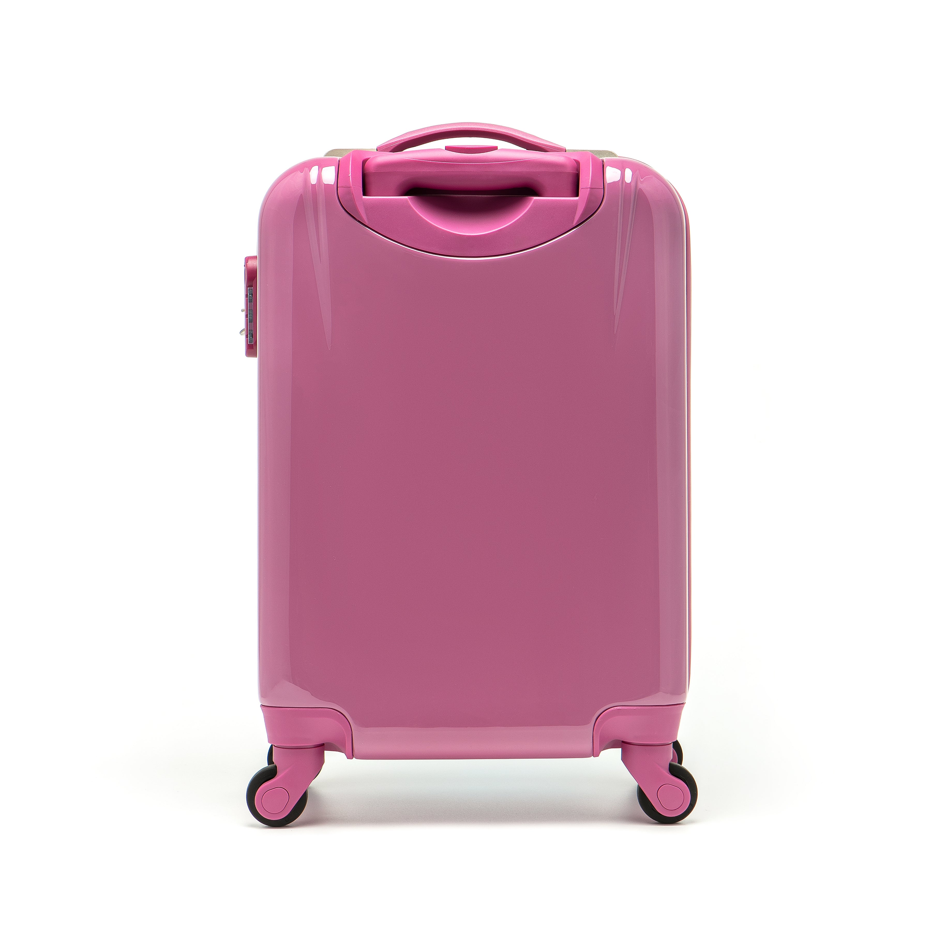 Disney Frozen DIS206 19-Inch Small 4-Wheel Hard Shell Suitcase for Kids - Lightweight Carry-On Luggage with Spinner Wheels, Blue & Pink - Perfect for Travel, School Trips & Sleepovers