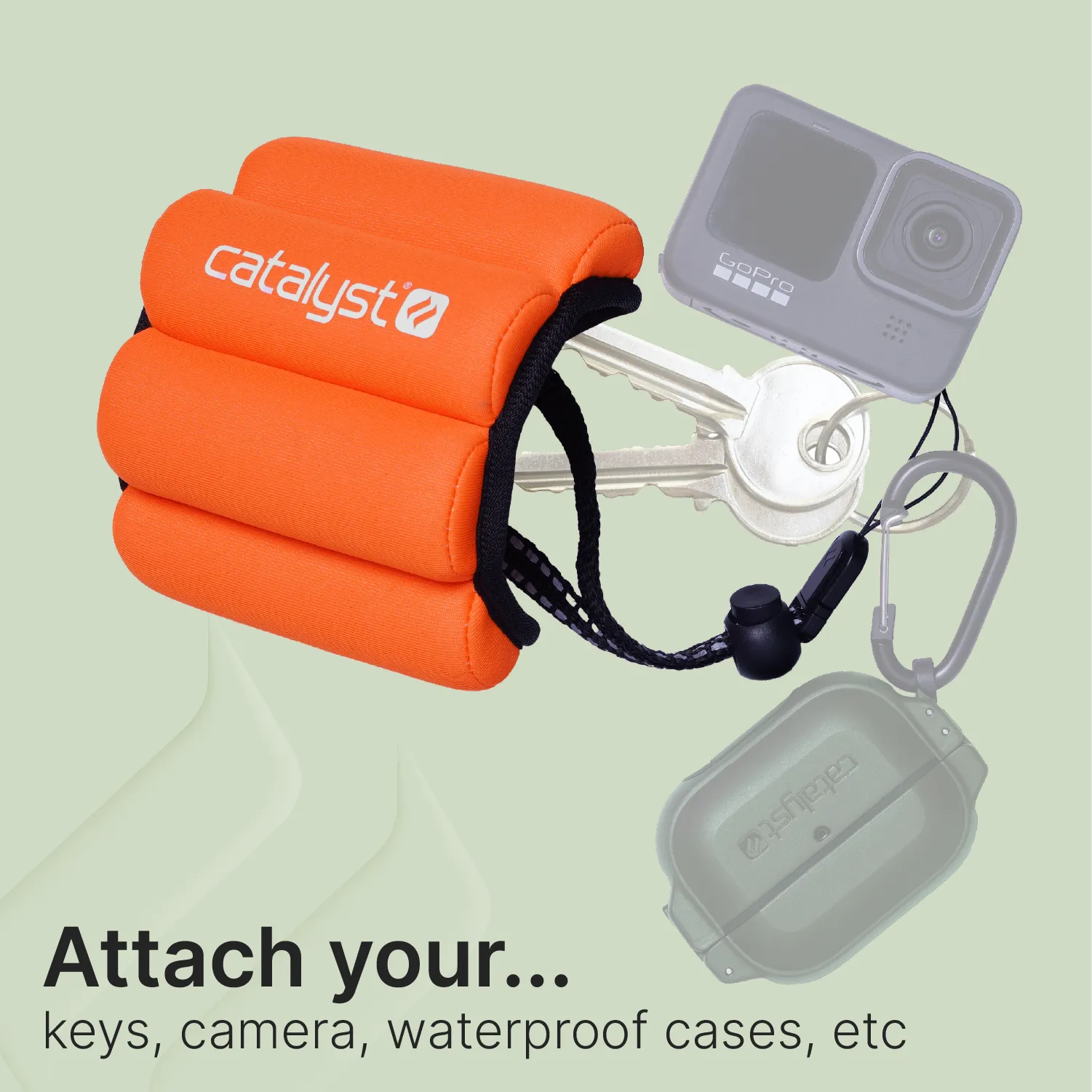 Floating Wrist Lanyard - Adjustable Waterproof Safety Strap for Phones, Keys & ID Cards - Perfect for Swimming, Boating & Outdoor Activities