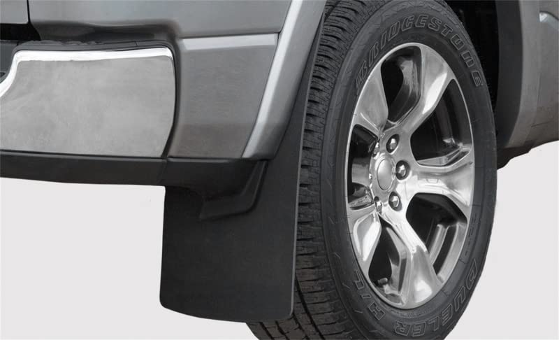 2014-2019 Chevy/GMC Full Size Splash Guards with Trim Plates - 12x20 Inch Mud Flaps for Silverado, Sierra & More | Perfect for Off-Roading & Truck Protection