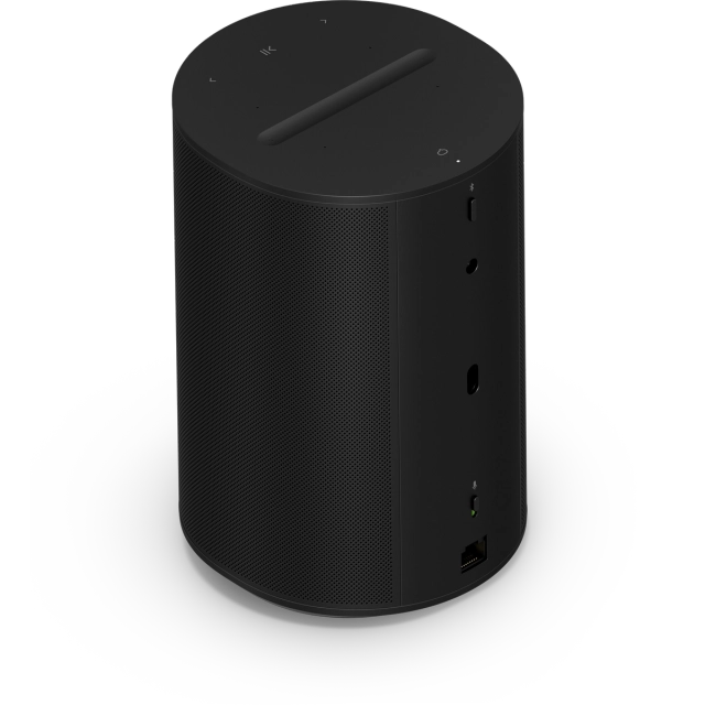 Sonos Era 100 Pro Smart Speaker - Wireless Bluetooth & WiFi Streaming, Voice Control with Alexa & Google Assistant, Premium Sound for Home Theater, Music & Podcasts - Perfect for Living Room, Bedroom & Office