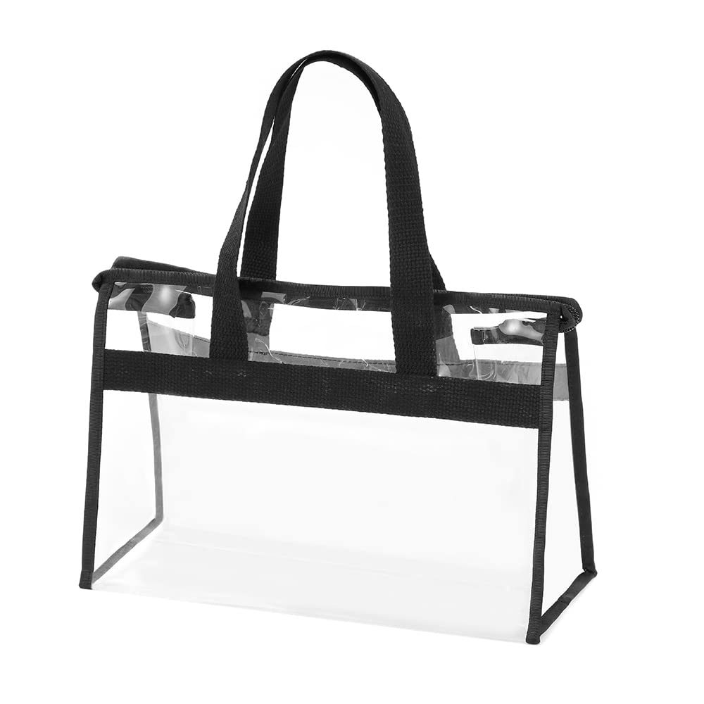 15×10×7 Inch Clear Dustproof Storage Bags with Zipper - Hanging Transparent Dust Cover Organizer for Closet, Shelf, Makeup & Clothes | Perfect for Home, Travel & Stadium Events