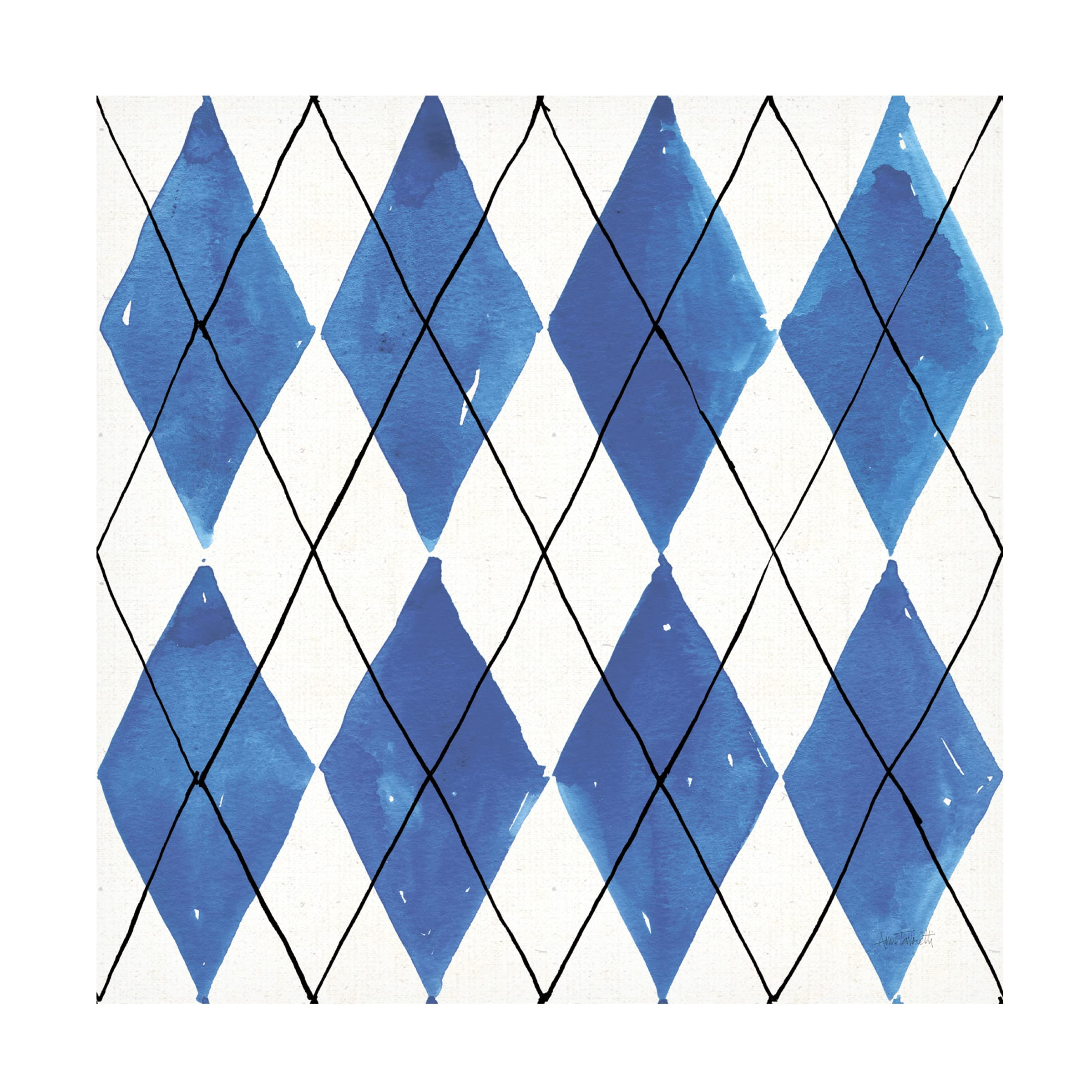 Anne Tavoletti 'Fruit Stand Pattern VB' Canvas Wall Art Print - Modern Home Decor for Living Room, Bedroom & Office - Vibrant Kitchen Fruit Painting
