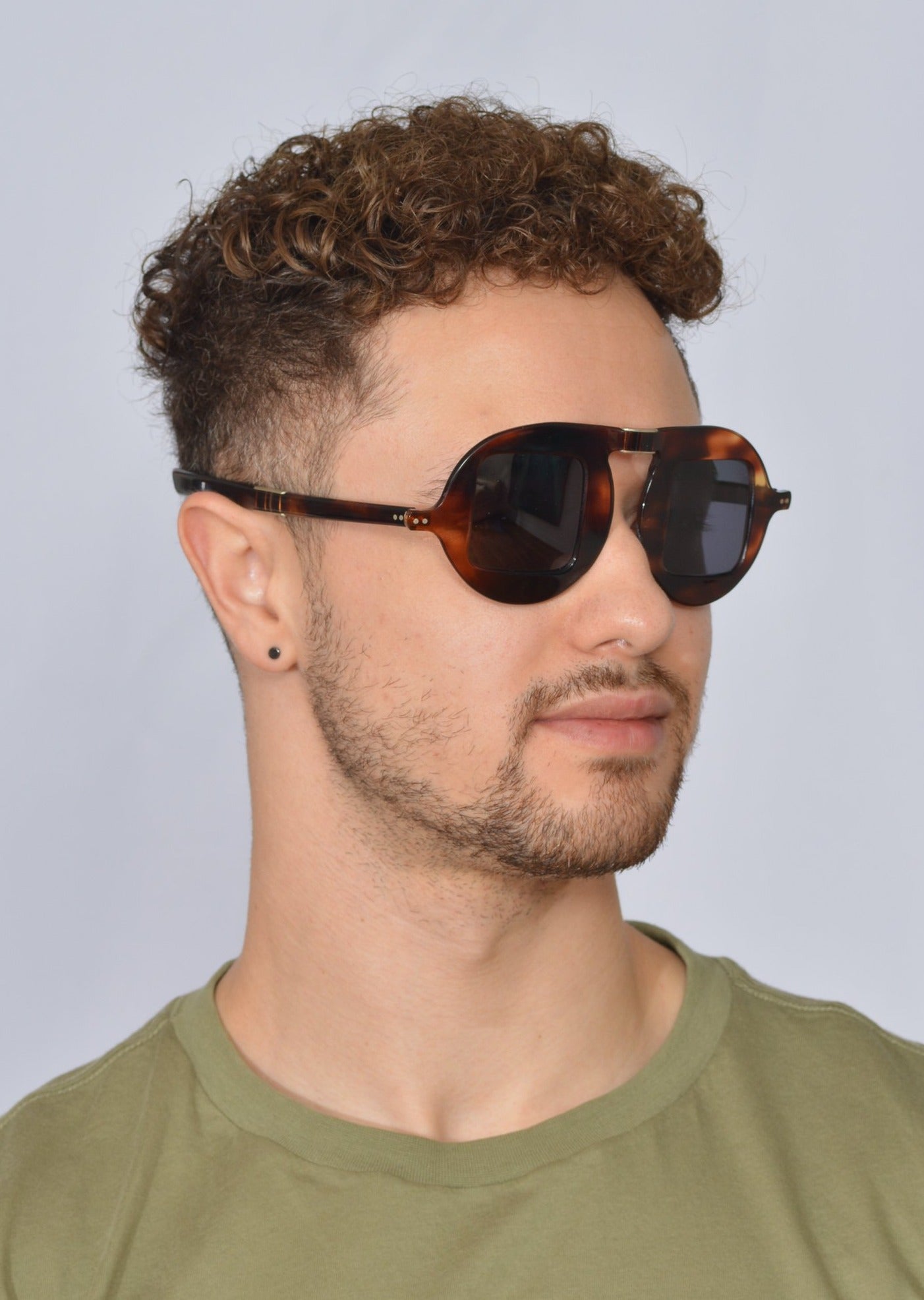 Pierre Cardin Vintage 1960's Square Fold Up Sunglasses - Retro Fashion Accessory for Men & Women - Perfect for Outdoor Activities, Beach, and Driving