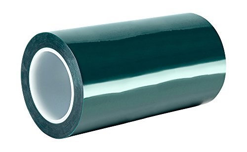 3M 8992 Dark Green Polyester/Silicone Adhesive Tape - 9