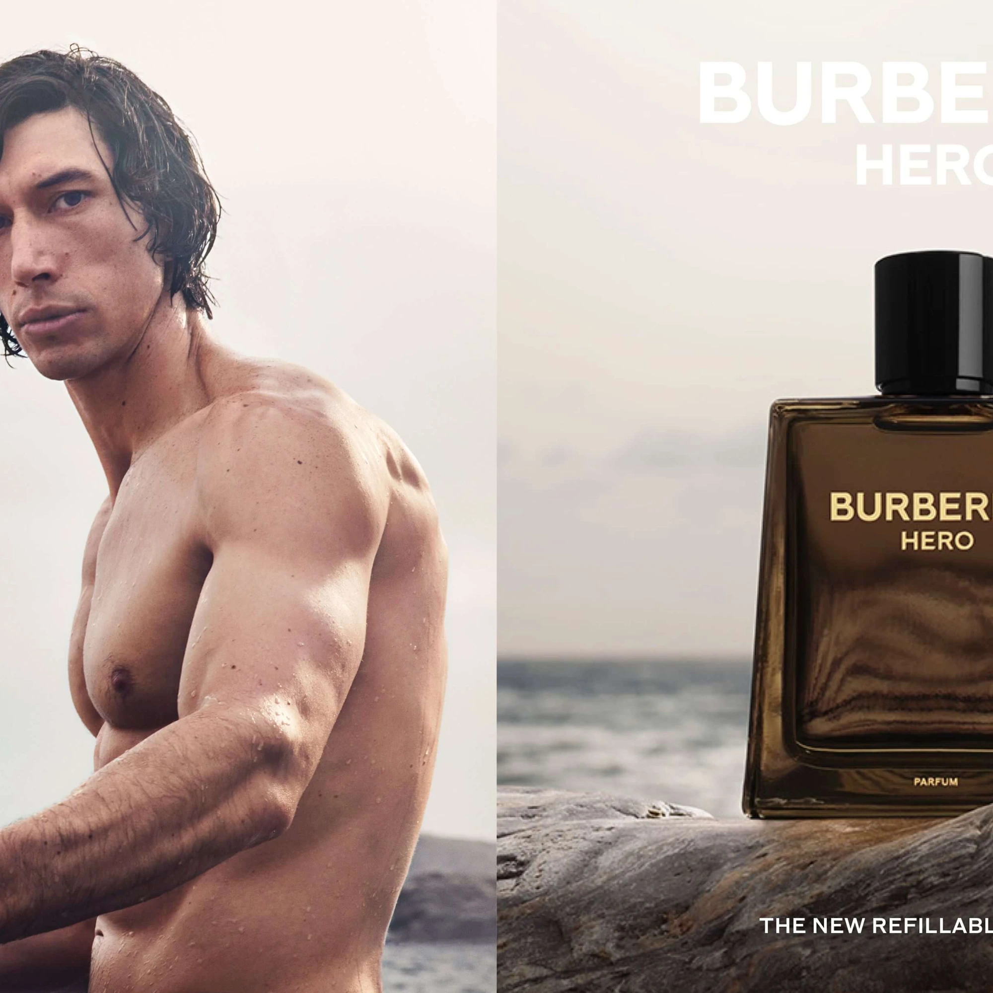 Burberry Hero Eau de Parfum for Men 3.3 oz - Luxury Cologne with Woody Aromatic Scent, Perfect for Date Night & Special Occasions