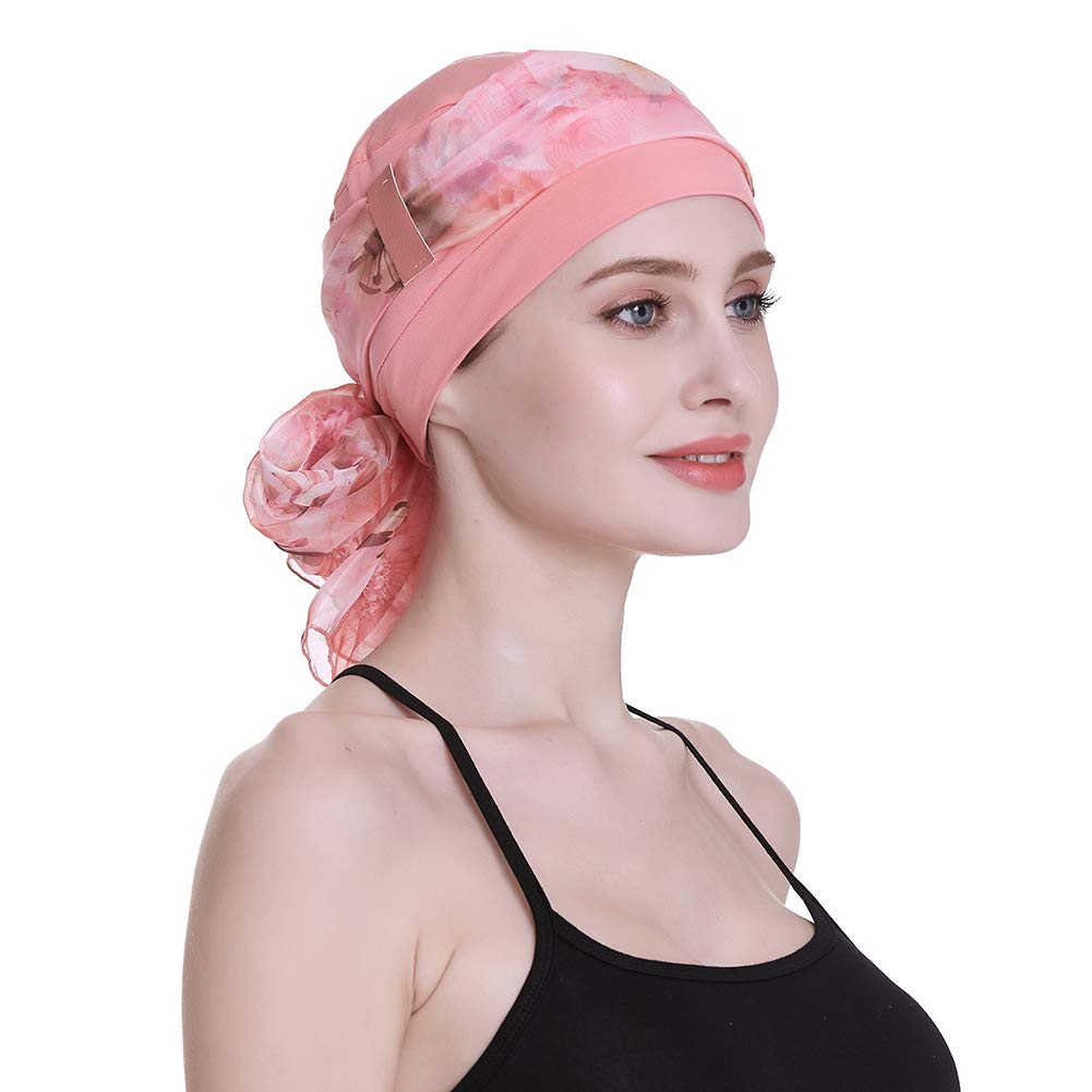 Silky Soft Chemo Cap for Women - Comfortable Head Cover for Hair Loss, Cancer Patients - Perfect for Sleeping, Daily Wear & Outdoor Activities