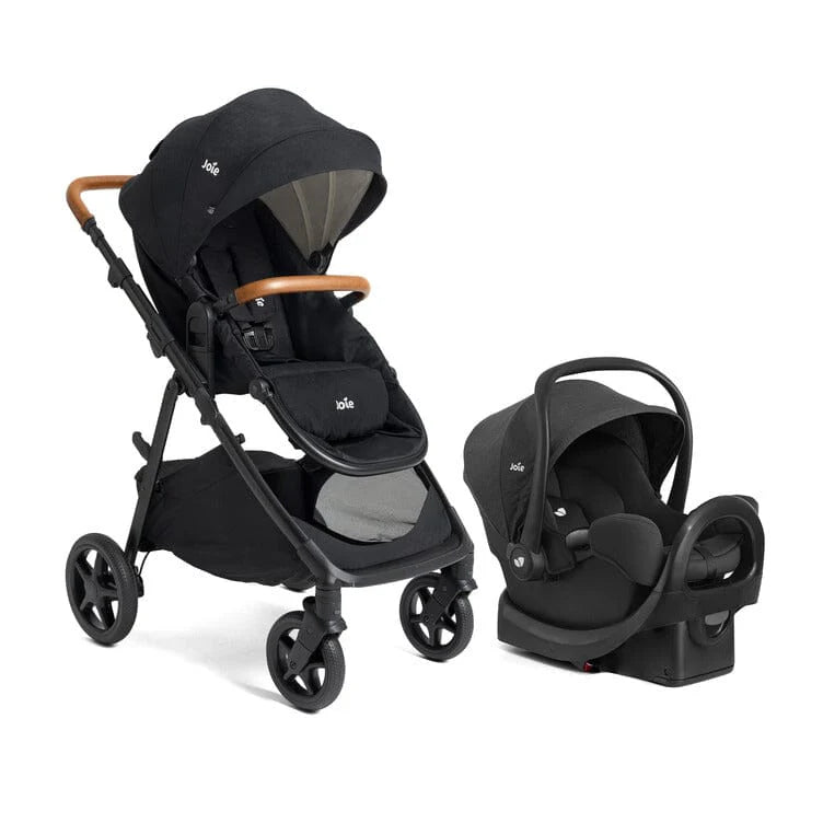 Joie Baby Ginger and Rue Travel System - Lightweight Stroller with Infant Car Seat for Safe & Comfortable Travel - Perfect for Newborns, Toddlers, and On-the-Go Families