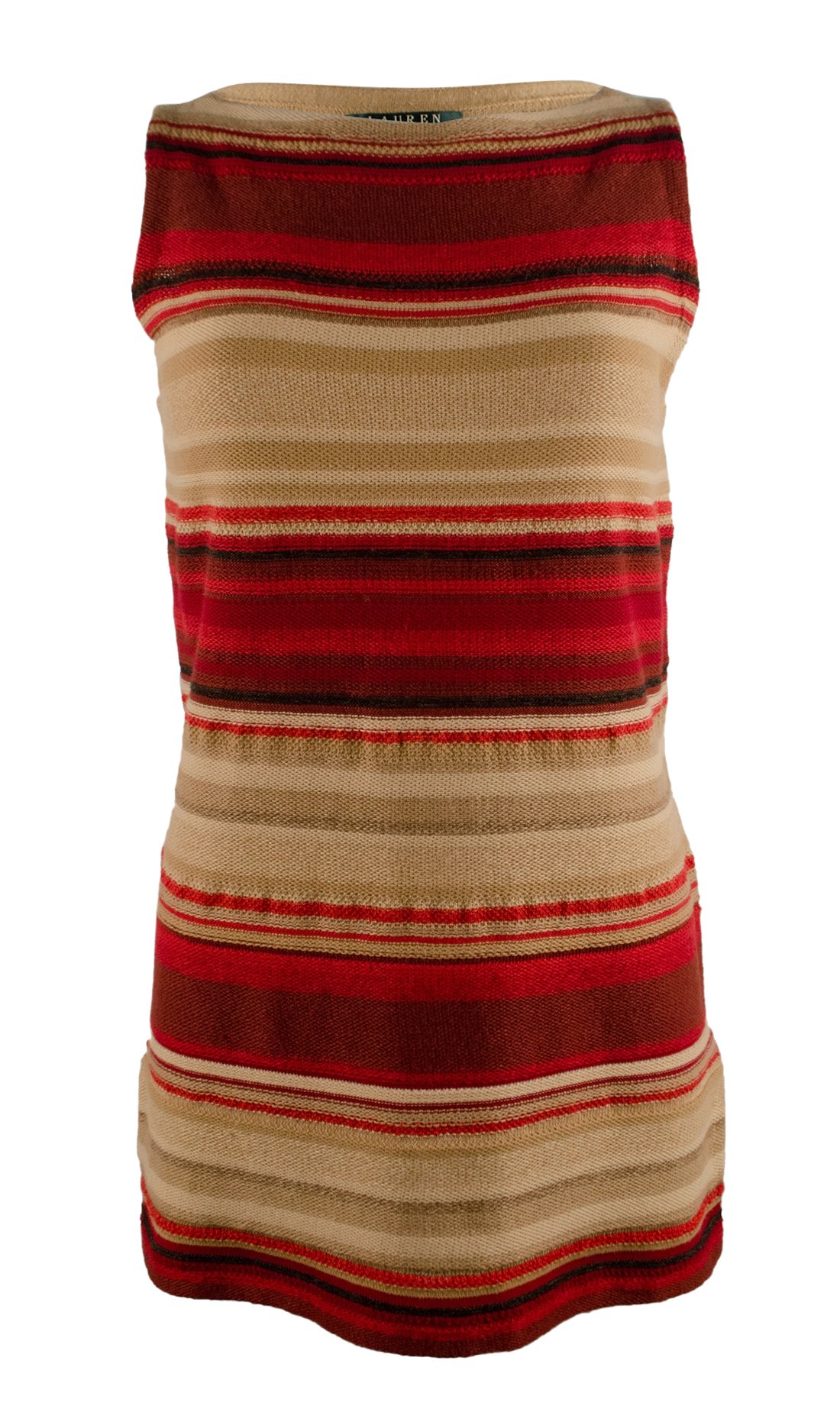 Women's Petite Sleeveless Striped Knit Top - Casual Summer T-Shirt for Women, Slim Fit Striped Blouse, Comfortable Breathable Cotton Tee - Perfect for Office, Dating, and Weekend Outings