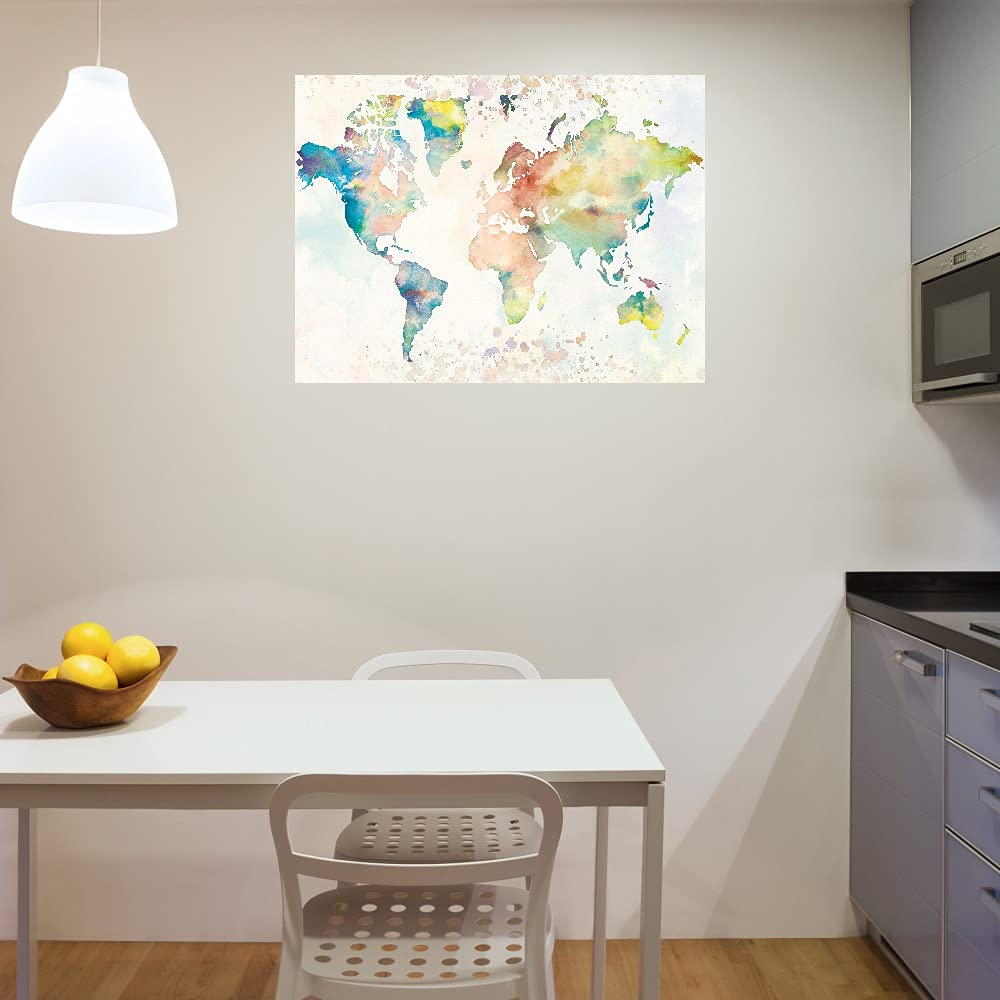 Tom Frazier Fine Art Canvas Wall Decor - 43x32 Inch Ready to Hang Painting for Living Room, Bedroom, Office & More - Modern Abstract Artwork for Home & Commercial Spaces