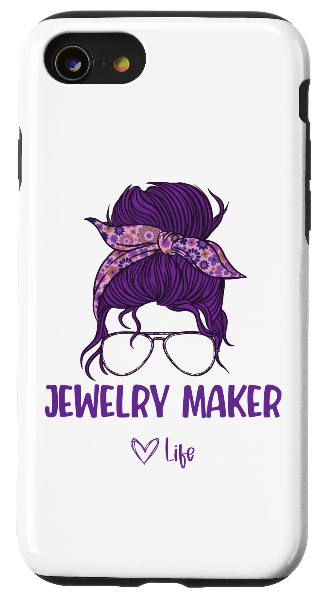 iPhone SE (2020) / 7 / 8 Women's Fashion Jewelry Designer Phone Case - Stylish Protection for Everyday Use & Special Occasions