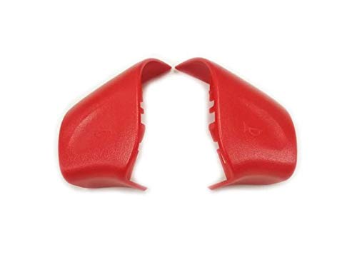 Red Steering Wheel Horn Replacement Cap Cover for VW Golf Jetta MK3 - Durable Car Accessory for Enhanced Driving Safety & Style