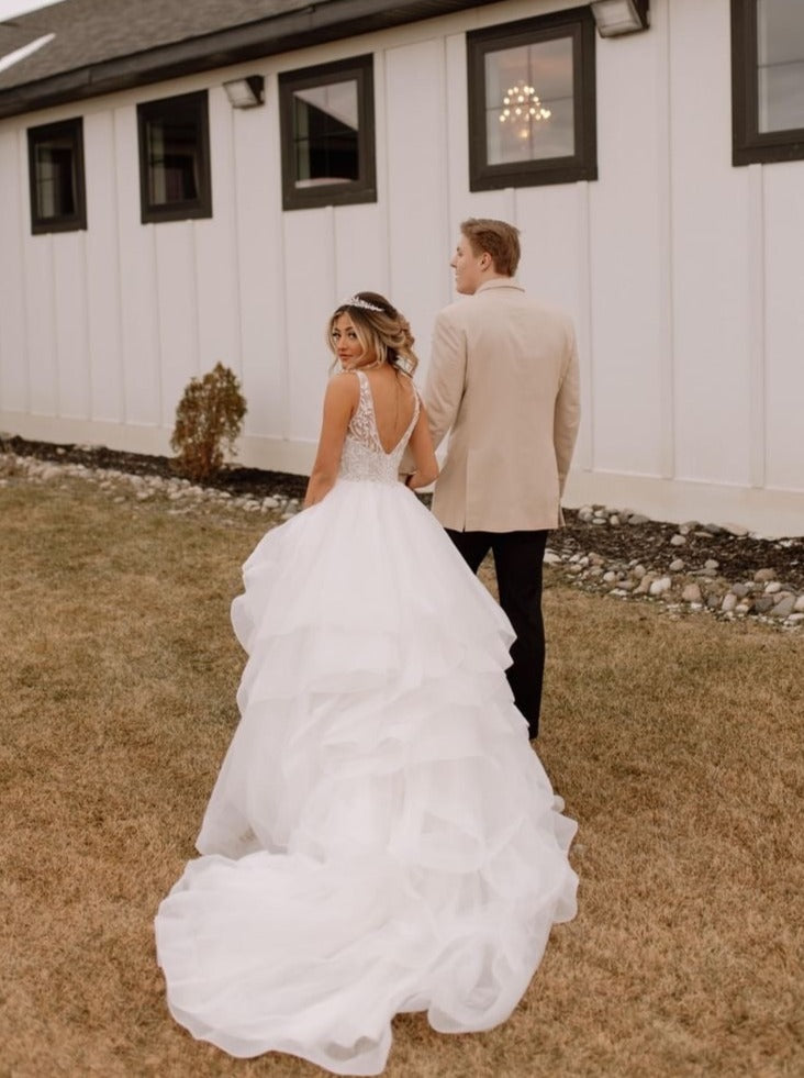 Aspen Pearl & Crystal Tiara – Elegant Bridal Headpiece for Weddings, Prom, and Special Occasions