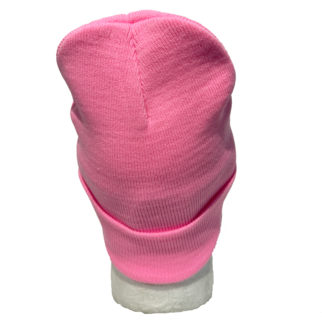 Eagle Leather Knit Beanie for Men & Women - Winter Warm Wool Blend Hat for Outdoor Activities, Hiking, and Casual Wear