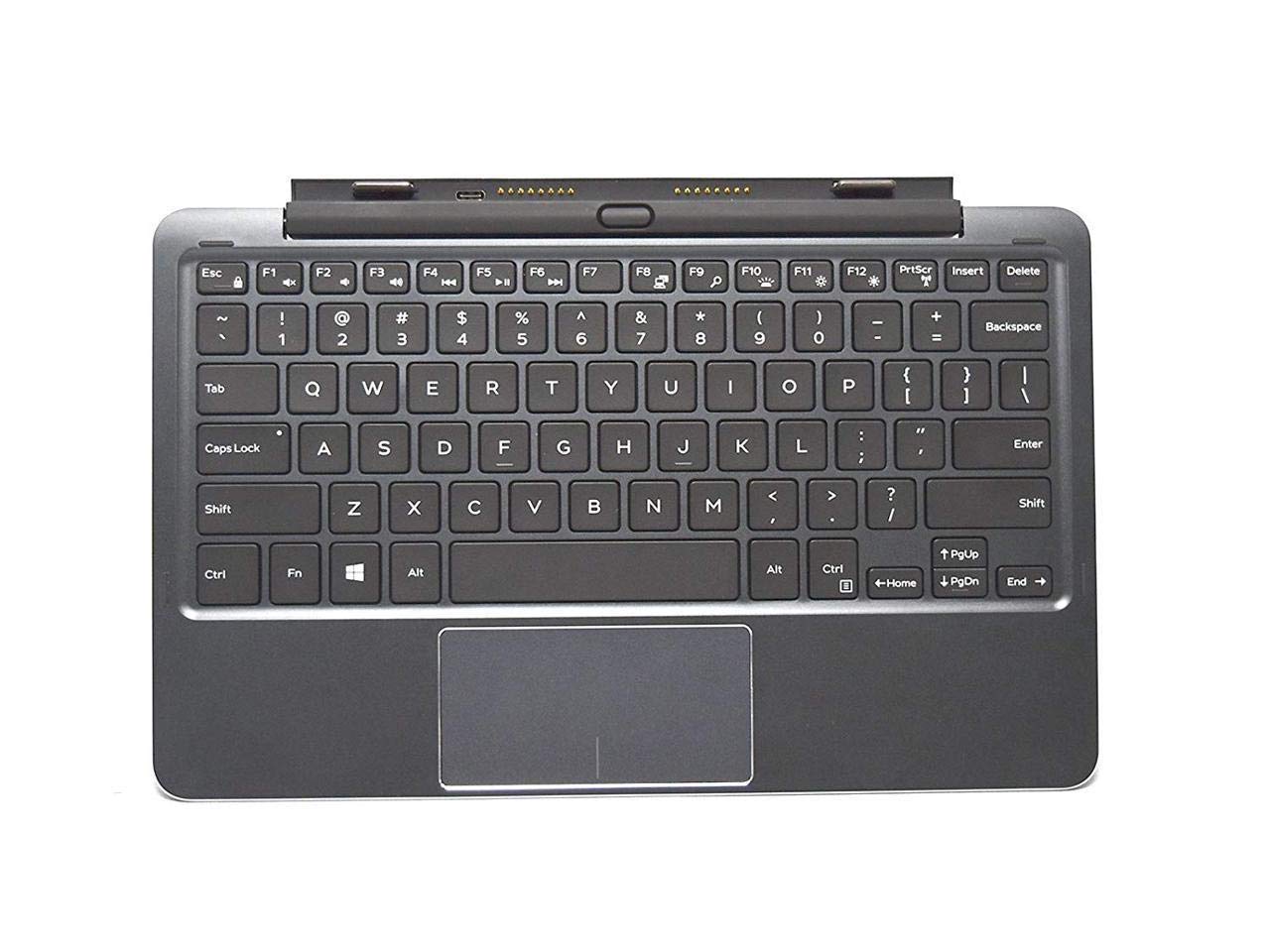 Original PKT Keyboard Dock for Dell Latitude 11 5175 & 5179 Tablet - FWV30 0FWV30 Replacement | Perfect for Business Travel & Office Work