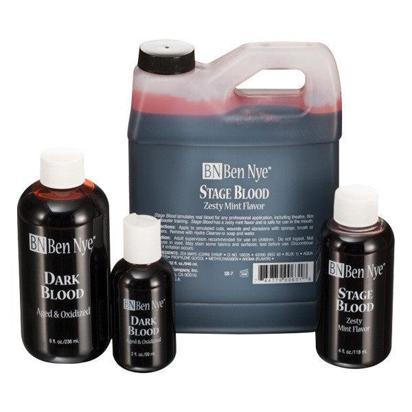 Ben Nye Dark Blood Professional Makeup - High-Quality Fake Blood for Halloween, Cosplay, and Special Effects - Perfect for Horror, Theater, and Film Productions