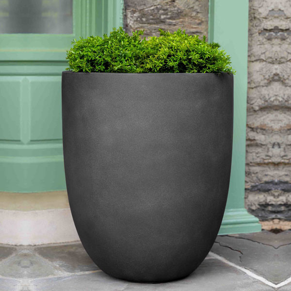 Premium Bradford Planter - Large Size (S/1) by Campania International - Perfect for Outdoor Garden, Patio & Landscape Decor