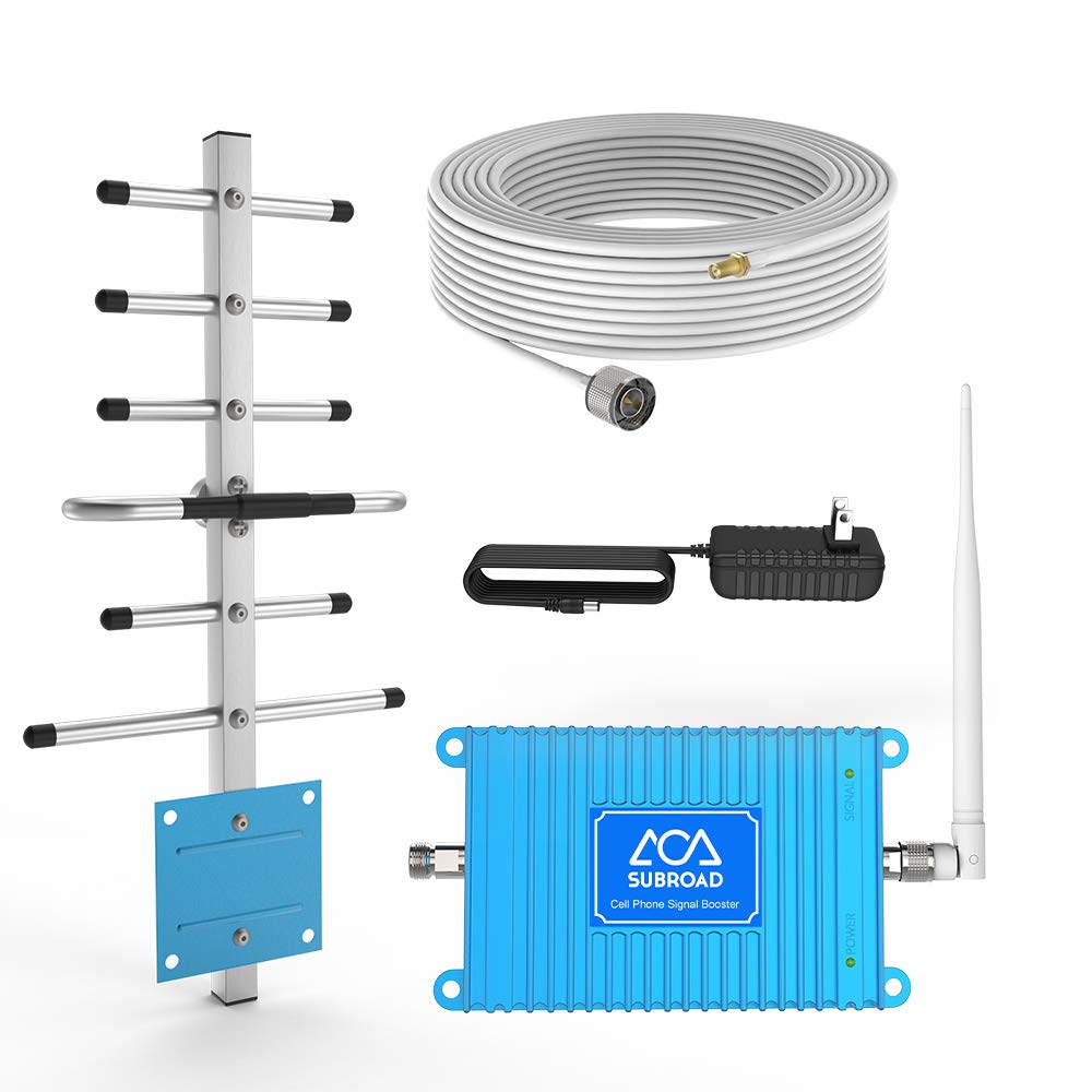 850MHz Band 5 2G GSM 3G CDMA 4G LTE Cell Phone Signal Booster - FDD Mobile Signal Amplifier for ATT & All Carriers - Home Office Warehouse Basement Garage Use - Improves Call Quality & Data Speed in Weak Signal Areas