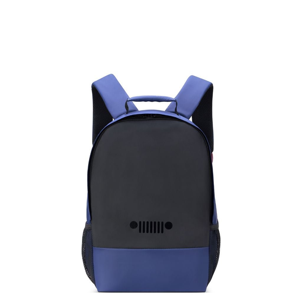 Jeep Duel Material 15.6 Inch Laptop Backpack - Water-Resistant Navy Blue Computer Bag for Work, School & Travel