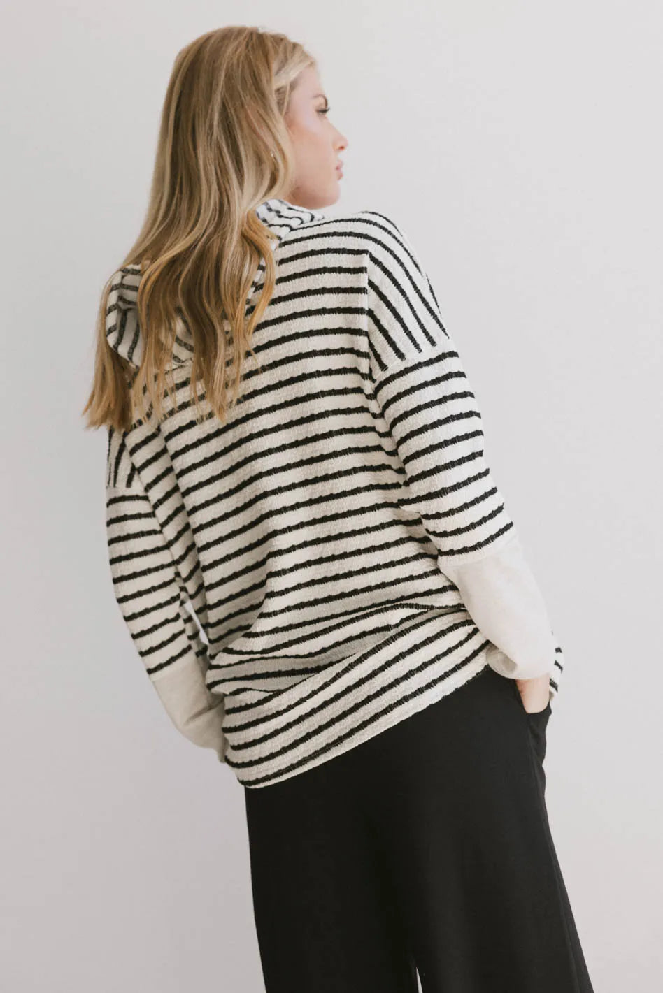 Stylish Austin Striped Hoodie for Men & Women | Cozy Pullover Sweatshirt | Perfect for Casual Wear, Outdoor Activities & Loungewear | FINAL SALE