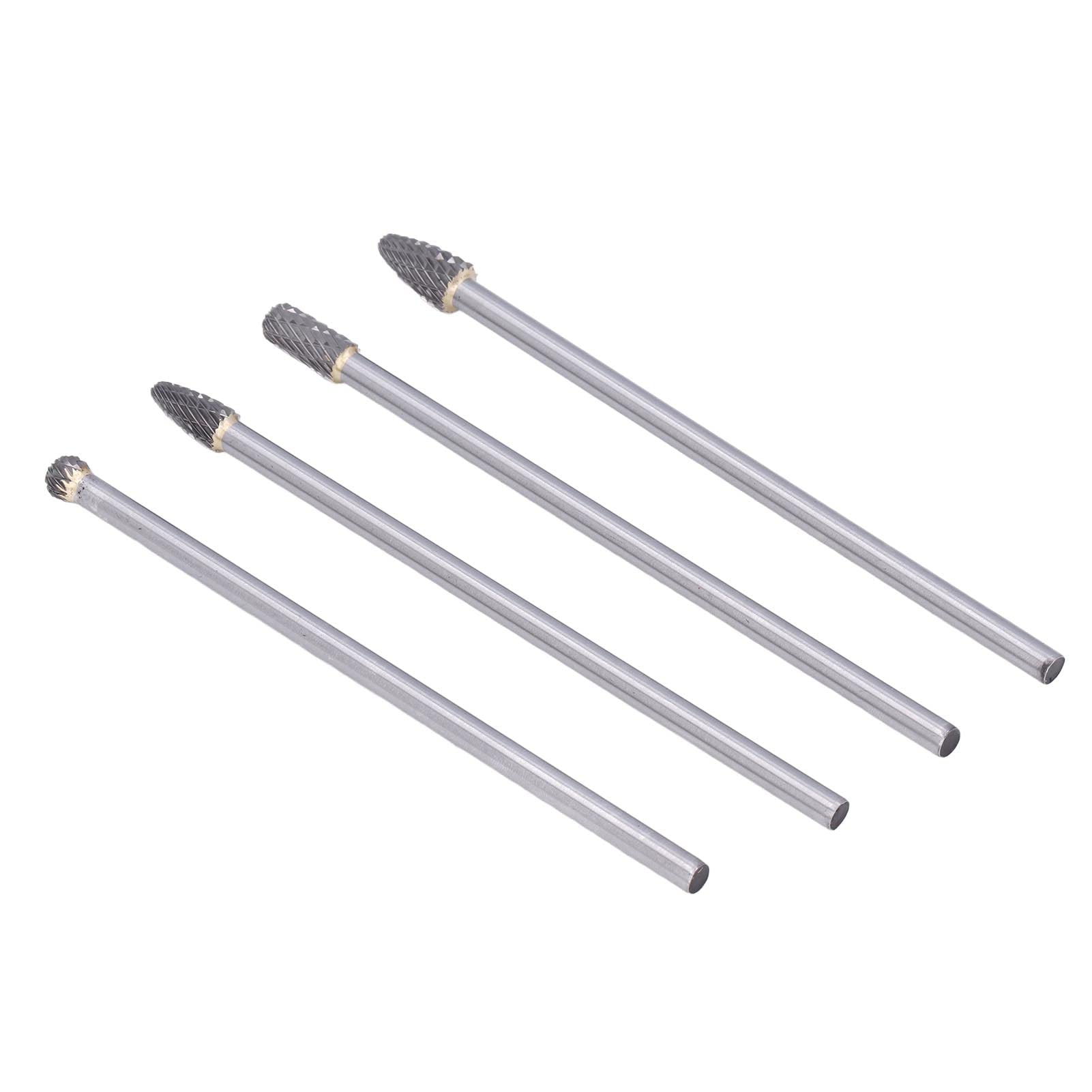 Premium Tungsten Carbide Burr Set for Metalworking - High-Speed Rotary Tool for Chamfering, Engraving & Deburring | Ideal for DIY Projects, Automotive Repair & Woodworking