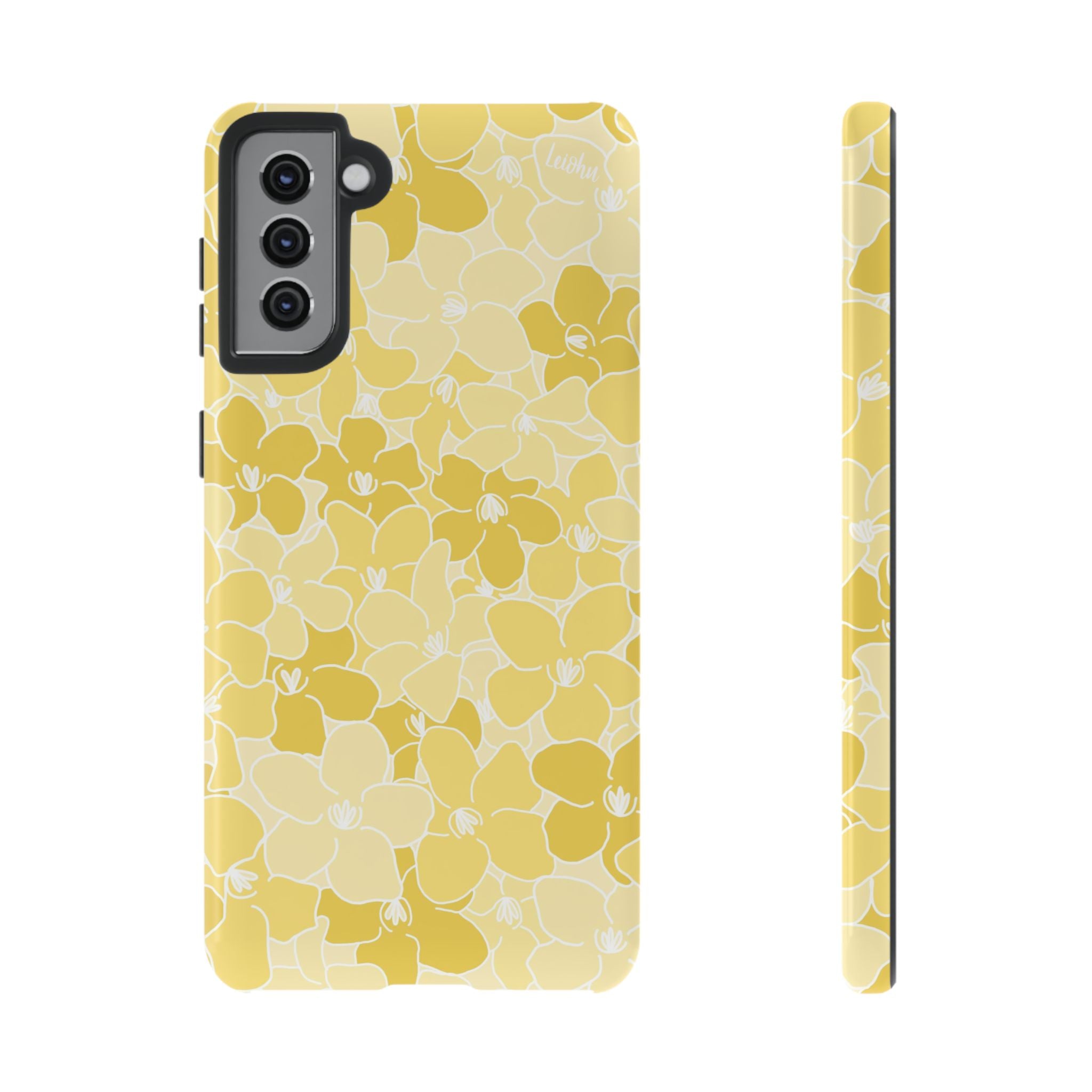 Puakenikeni Dream Samsung Galaxy Phone Case - Slim Protective Cover for Samsung Galaxy S23/S22/S21 - Perfect for Travel, Work & Everyday Use