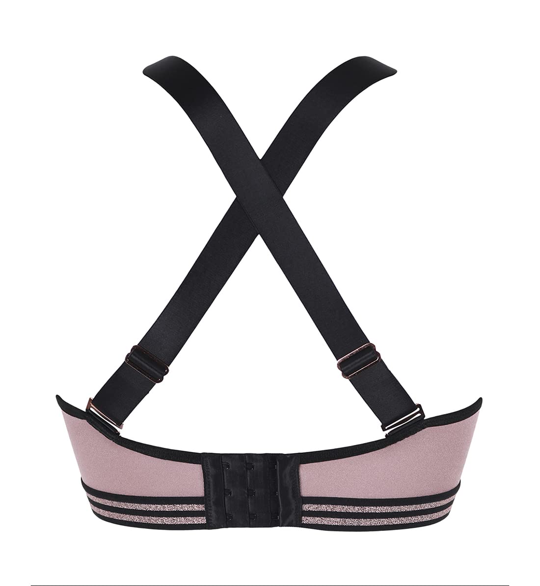 Pour Moi Jenn Convertible High Impact Underwire Sports Bra - Supportive Workout Bra for Running, Yoga & Gym - Comfortable & Breathable Activewear for Women