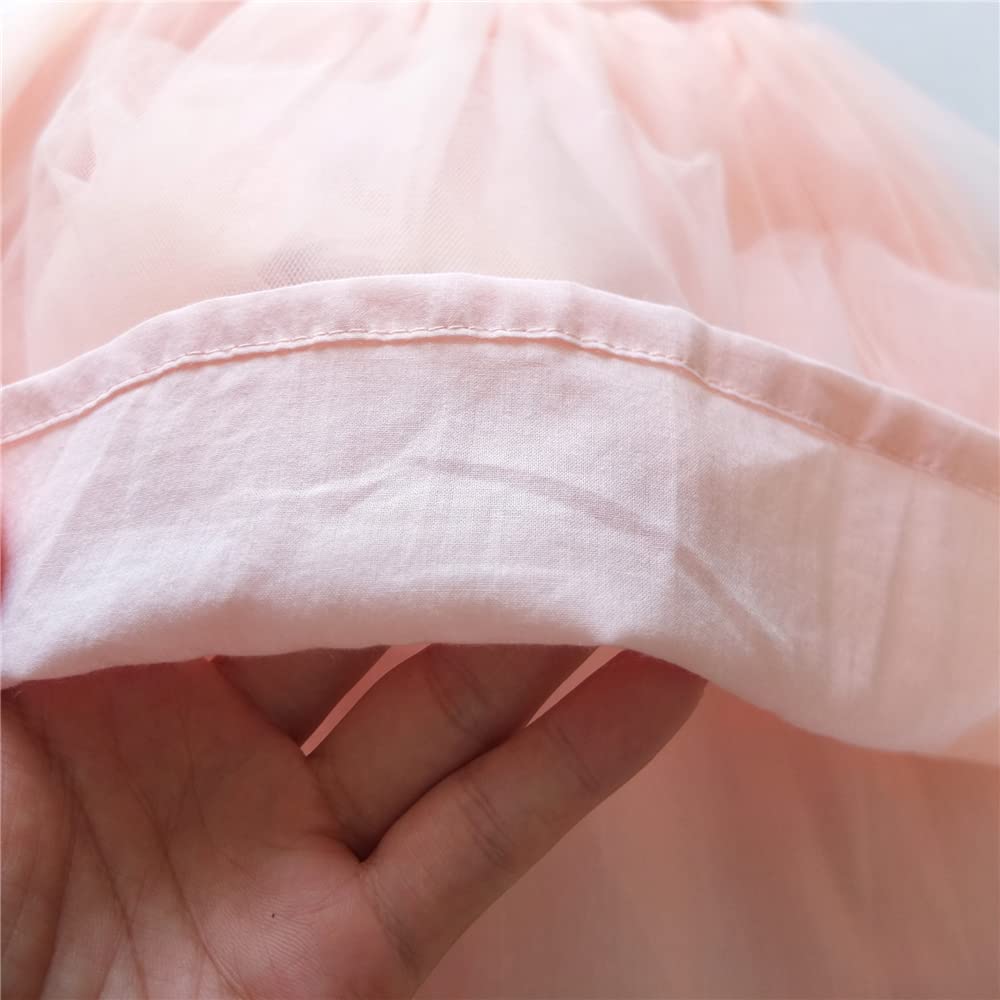 Baby Girl Tulle Tutu Dress for Toddlers - Princess Birthday Party Outfit with Fluffy Skirt | Perfect for 1st Birthday, Photo Shoots & Special Occasions
