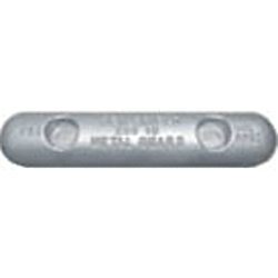 Hull Bolt-On Zinc Anodes (ZHC-16 - 16lbs) for Marine Boat Protection - Corrosion Prevention for Saltwater & Freshwater Use