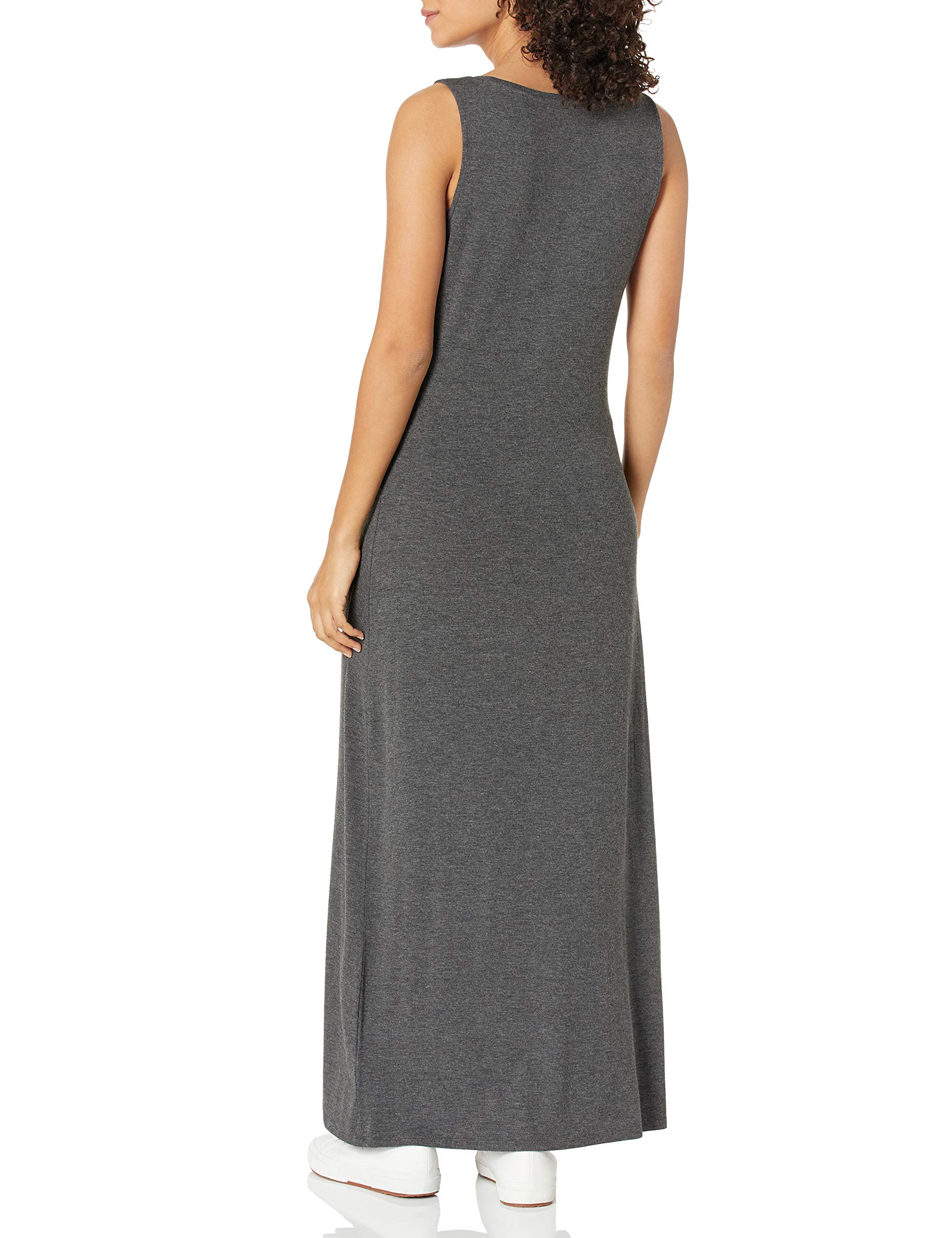 Amazon Essentials Women's Tank Maxi Dress - Flowy Summer Casual Dress with Pockets, Plus Size Options | Perfect for Beach Vacations, Date Nights & Outdoor Brunch