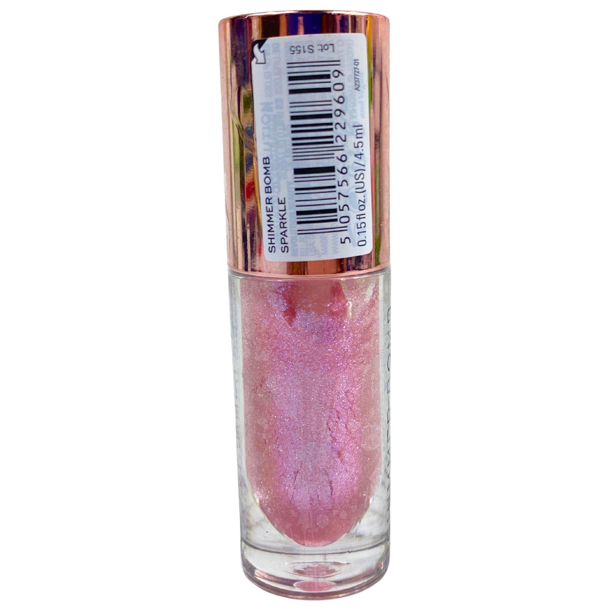 Revolution Shimmer Bomb Lip Gloss with Vitamin E - Sparkling Lip Gloss Set of 70 (0.15oz Each) - Perfect for Parties, Date Nights & Everyday Glam