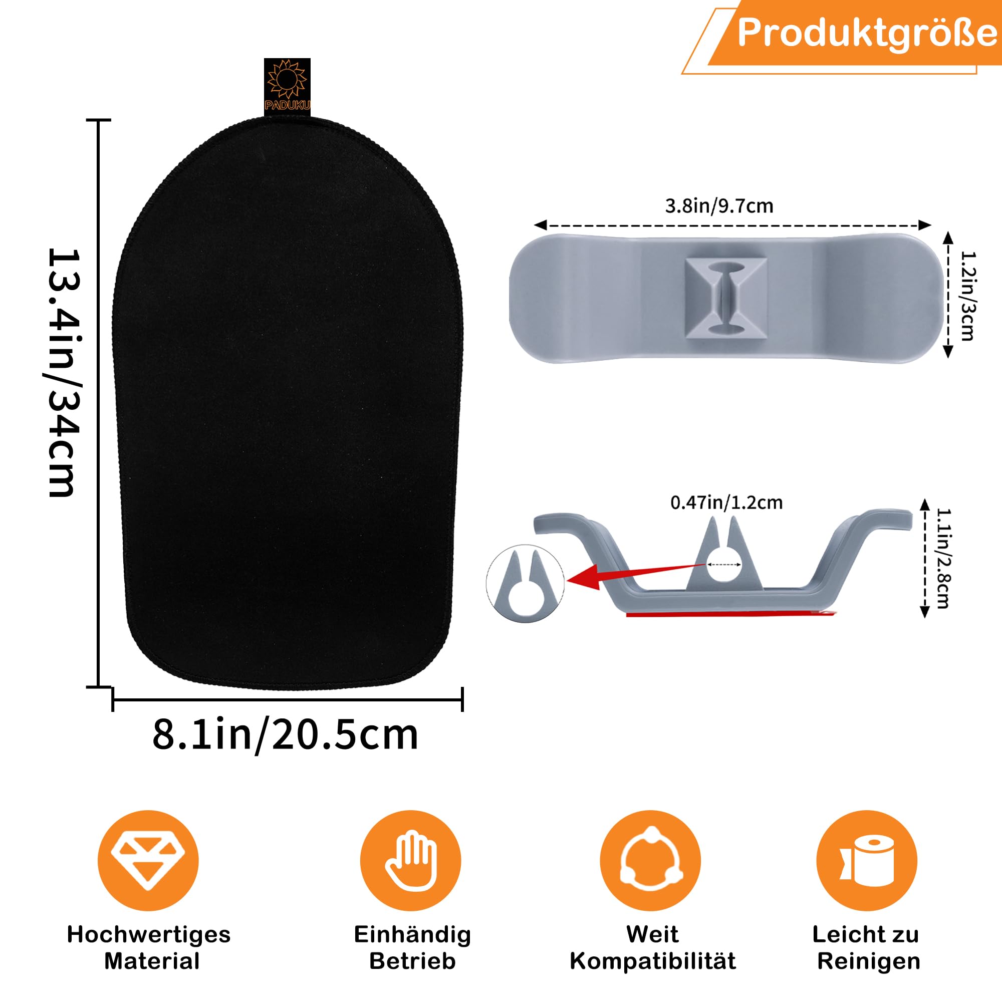 2-Pack Kitchen Runner Tray with Cable Organizer | Compatible with 4.5-5 Qt Stand Mixers | Perfect for Baking, Cooking & Coffee Making | Durable Mixer Accessories for Organized Countertops
