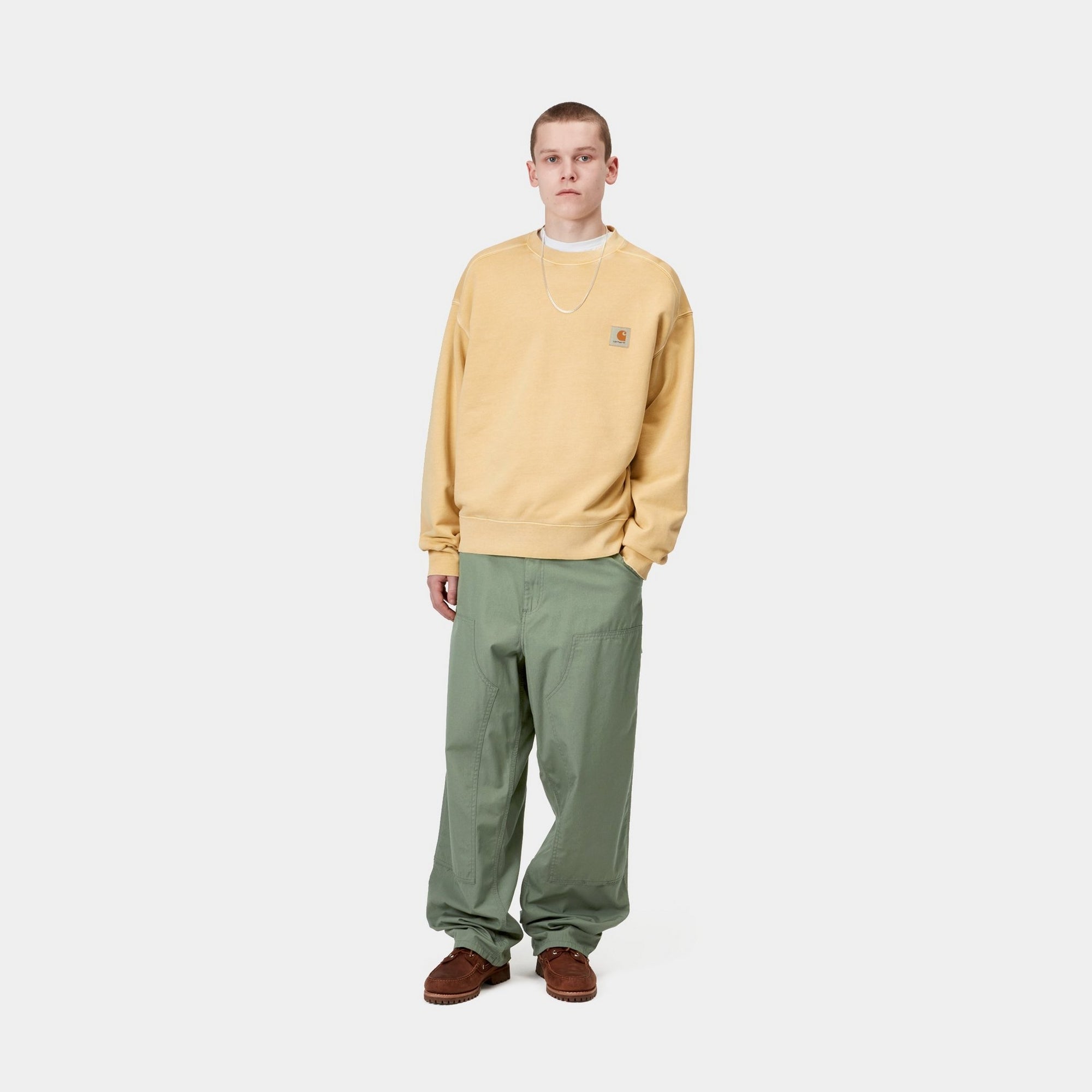 Double Knee Work Pants - Durable Poplin Fabric for Men | Perfect for Construction, Hiking & Outdoor Activities