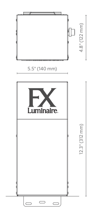 FX EX150M 150W Power Transformer Matte Gray - Perfect for Home Theater, Audio Systems & Electronics Power Conversion