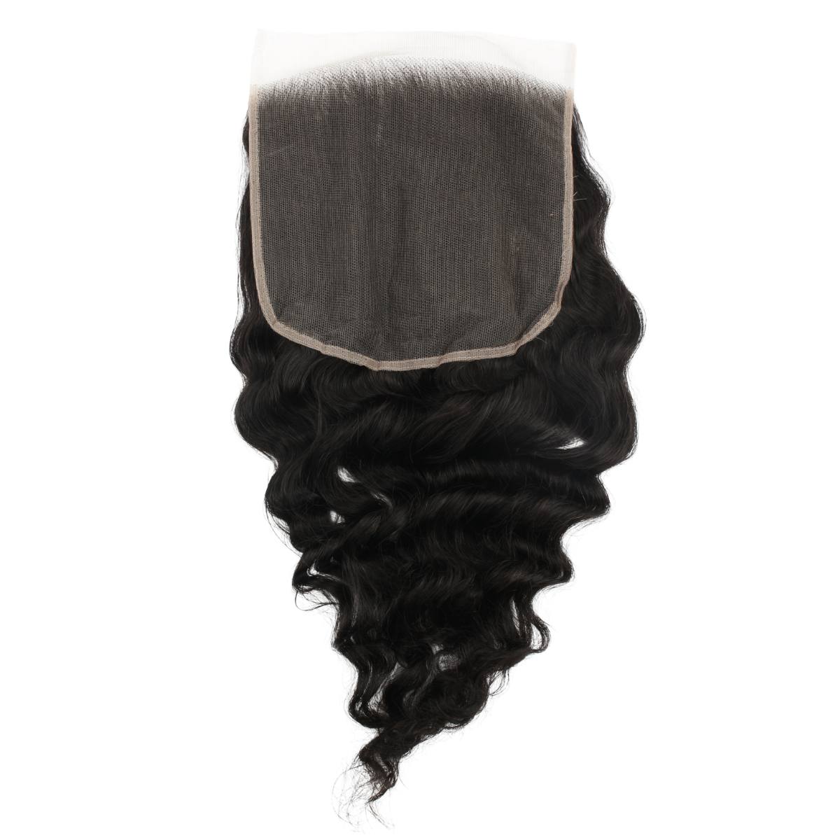 7x7 HD Lace Human Hair Closure - Natural Loose Wave Hairpiece for Black Women | Perfect for Protective Styles, Weaves & Everyday Wear