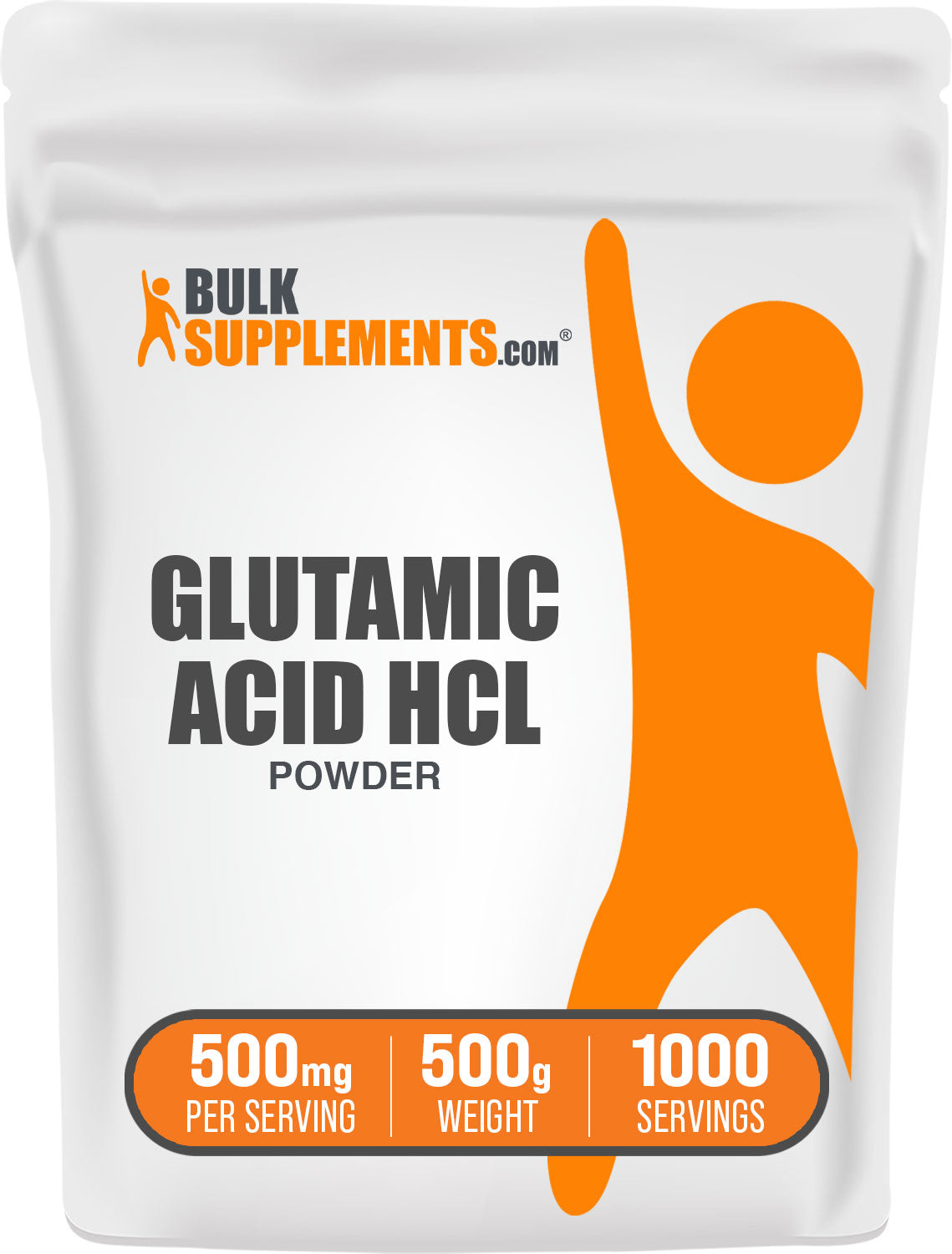 Pure L-Glutamic Acid HCl Powder - 100g | Amino Acid Supplement for Muscle Recovery & Brain Health | Perfect for Athletes, Fitness Enthusiasts & Cognitive Support