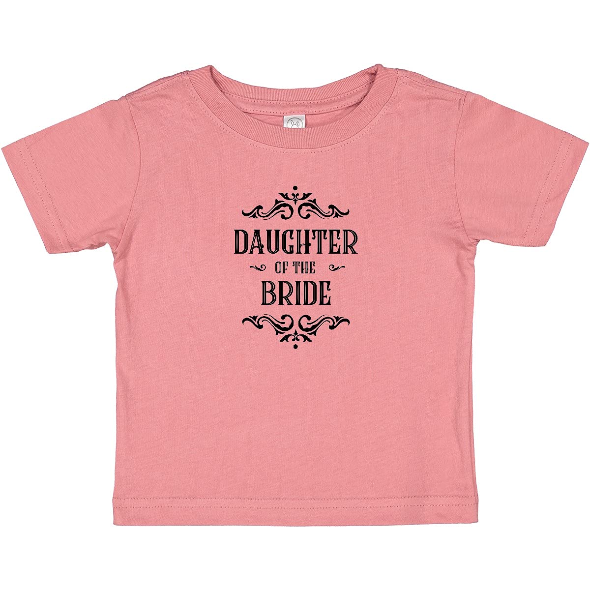 Inktastic Daughter of The Bride Baby T-Shirt - Cute Cotton Toddler Tee for Weddings & Special Occasions