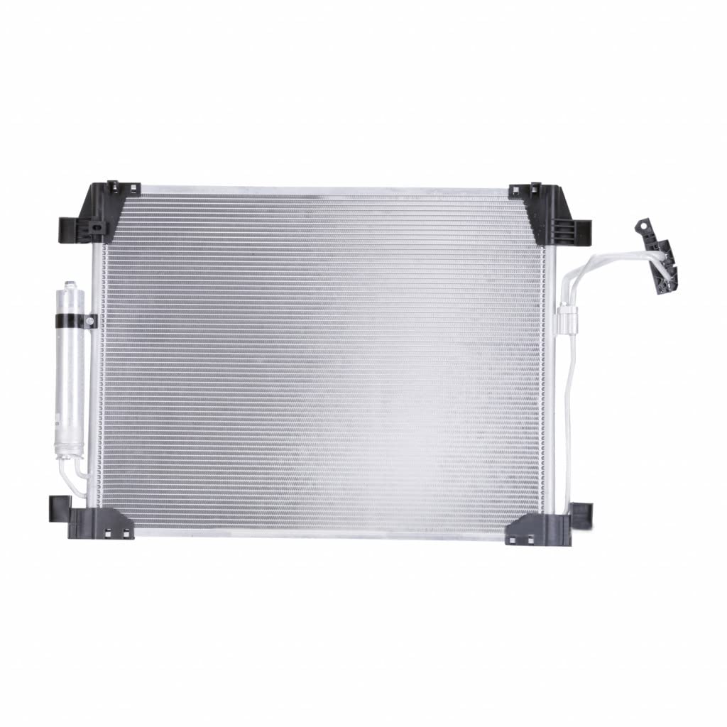 Infiniti Q70 AC Condenser 2014-2015 - Parallel Flow 5MM Replacement for IN3030162 & 92100-1MA0B - Perfect for Summer Cooling System Repair & Maintenance