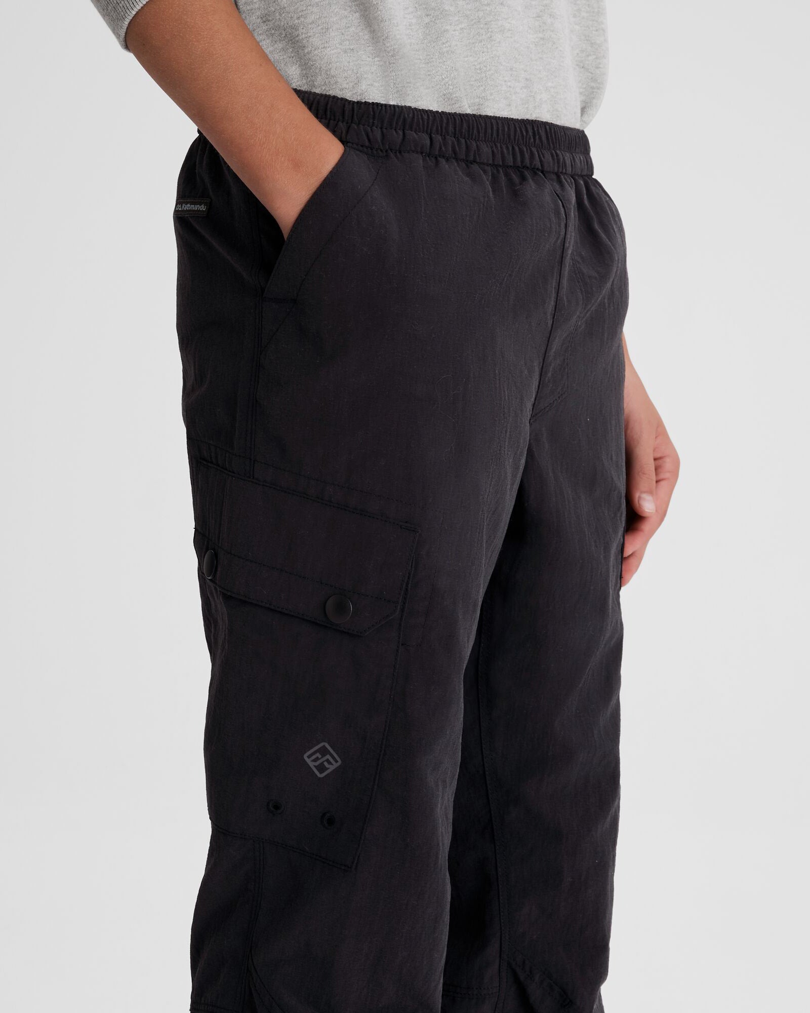 Boys' EVRY Day Cargo Pants - Durable Black Casual Pants for Kids | Perfect for School, Outdoor Play & Everyday Wear
