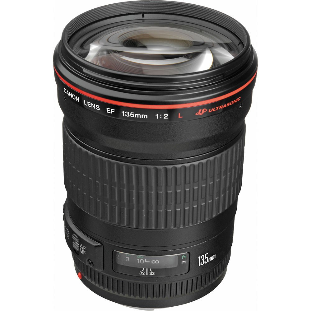 Canon EF 135mm f/2.0L USM Portrait Lens for Professional Photography - Perfect for Weddings, Sports & Low Light Shooting