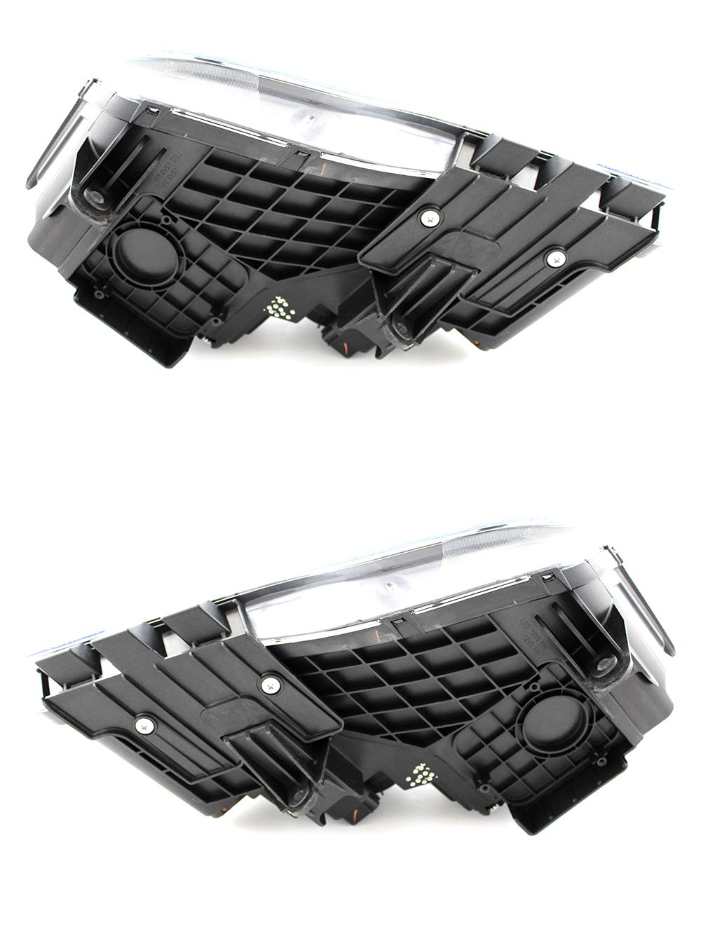 Chrysler 300 Headlights Halogen Replacement Set - Black Trim for 2015 2016 2017 Models - Driver & Passenger Side - Perfect for Night Driving & Auto Upgrades