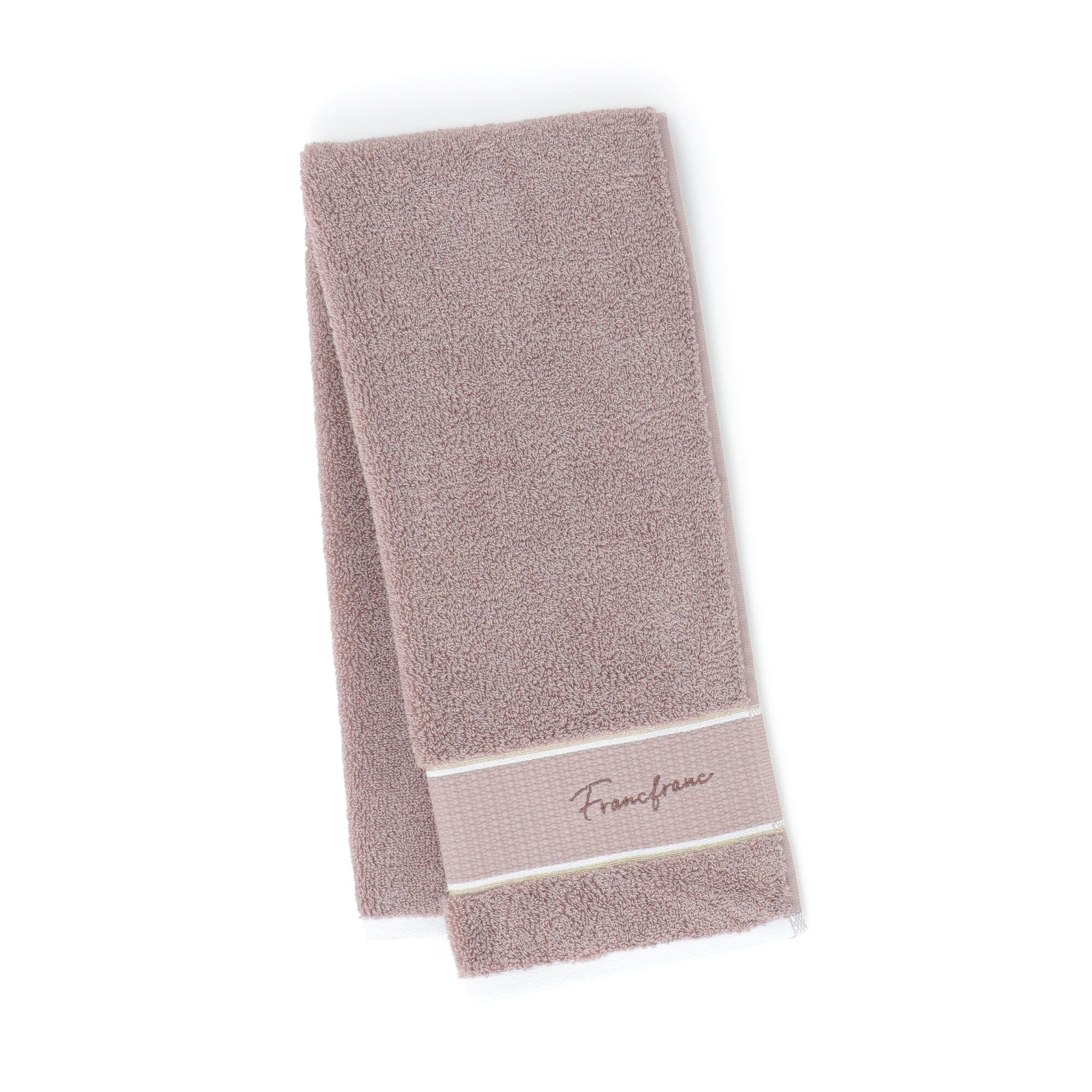 Premium Brown Logo Face Towel - Soft & Absorbent for Gym, Travel & Home Use