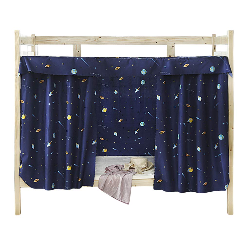 Blackout Bed Canopy for Kids & Dorm Rooms - Dustproof Privacy Curtain for Boys & Girls - Perfect for Bunk Beds, Sleepovers, and Nap Time
