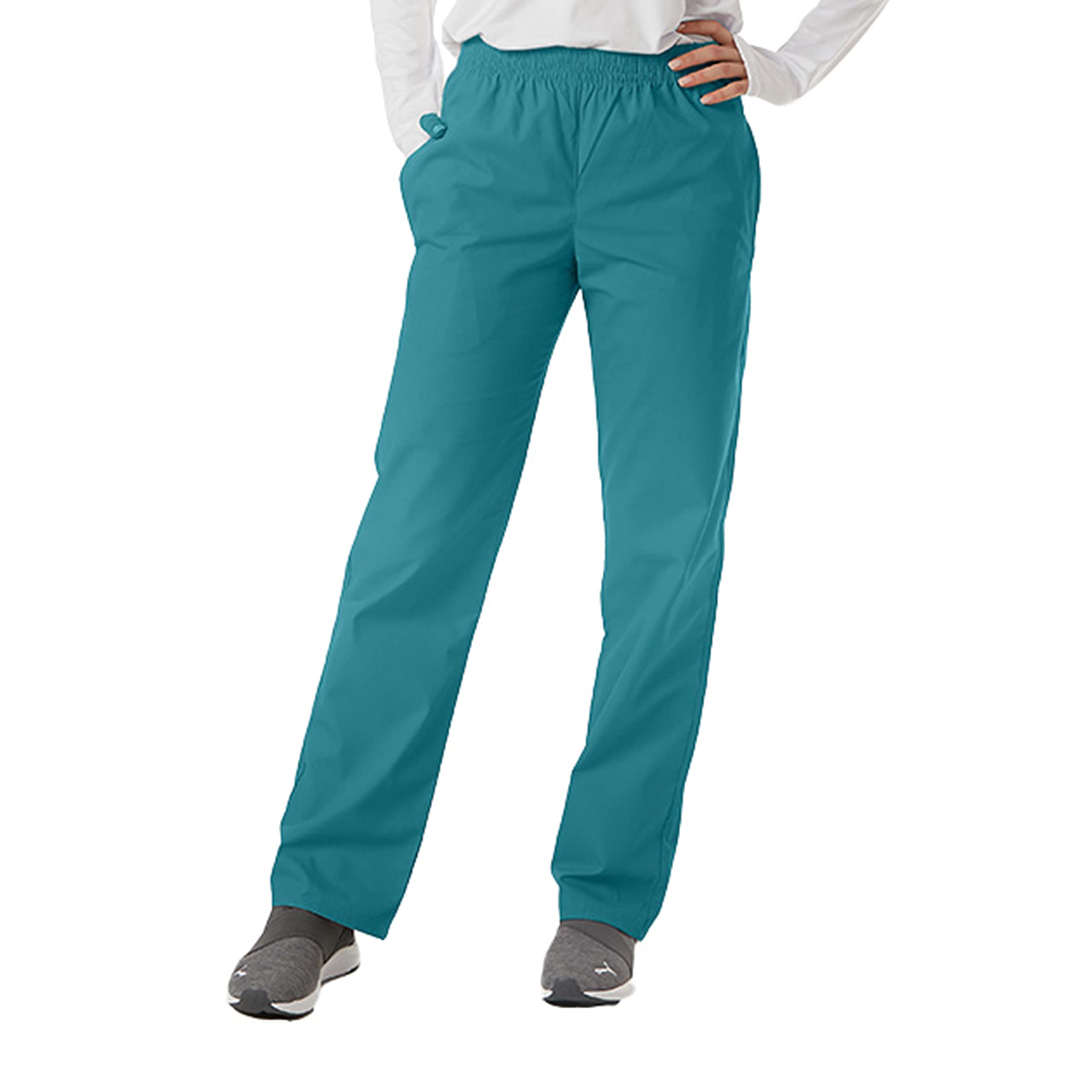 Unisex Ultrasoft Classic Scrub Pants with Elastic Waist - Comfortable Medical & Cargo Pants for Doctors, Nurses & Healthcare Professionals | Perfect for Hospital Shifts, Clinics & Long Work Hours