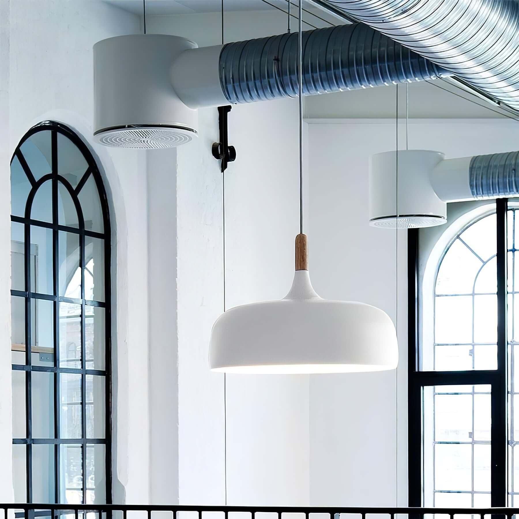 Stylish Acorn Pendant Light Fixture - Modern Hanging Ceiling Lamp for Kitchen Island, Dining Room & Bedroom Decor