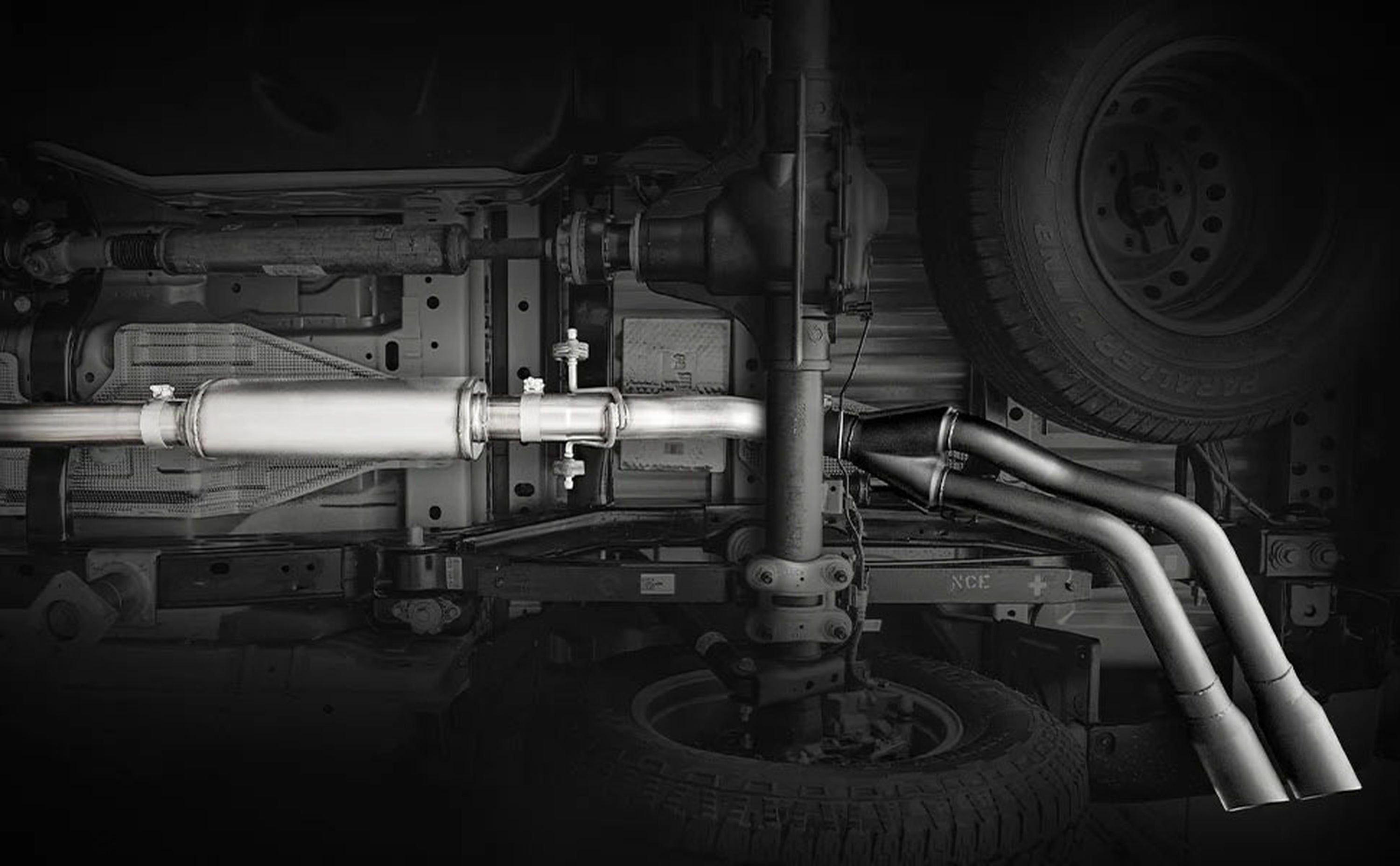 24+ Ford Ranger Speq Catback Performance Exhaust System - High Flow Stainless Steel - Deep Aggressive Sound - Easy Bolt-On Installation - Perfect for Off-Roading & Street Performance