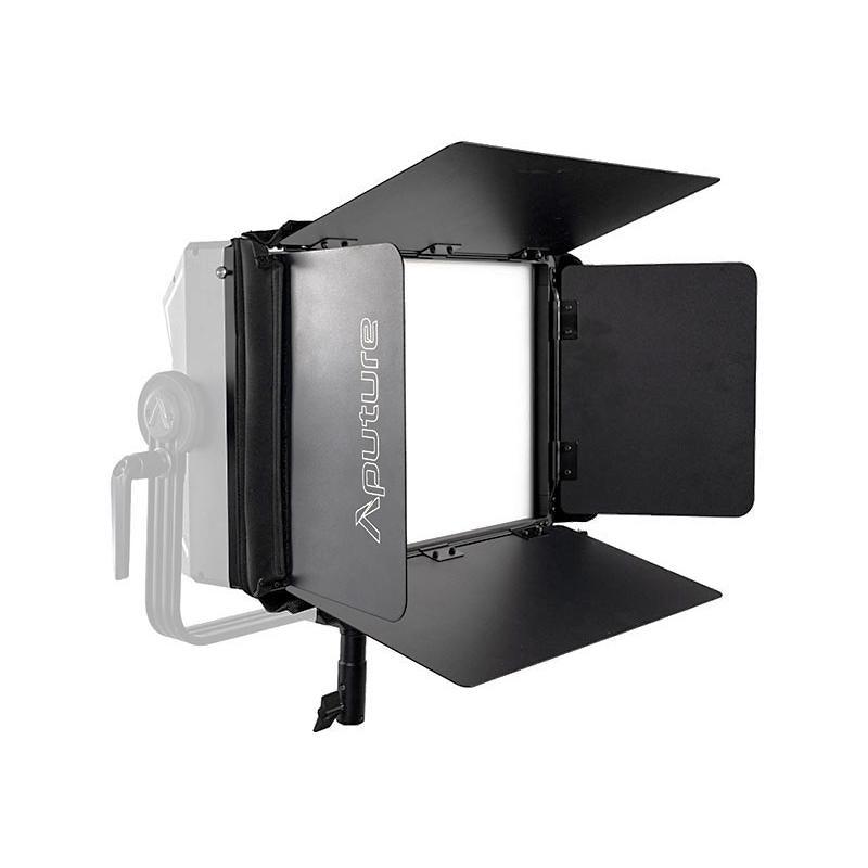 Aputure Nova P300c LED Light with Barn Doors - Professional Photography & Video Lighting for Studio, YouTube, and Film Production