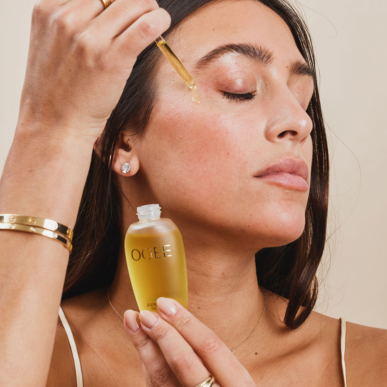 Organic Jojoba Glow Face Oil for Hydration & Anti-Aging - Natural Moisturizer for Dry Skin - Perfect for Night Routine & Daily Skincare Regimen