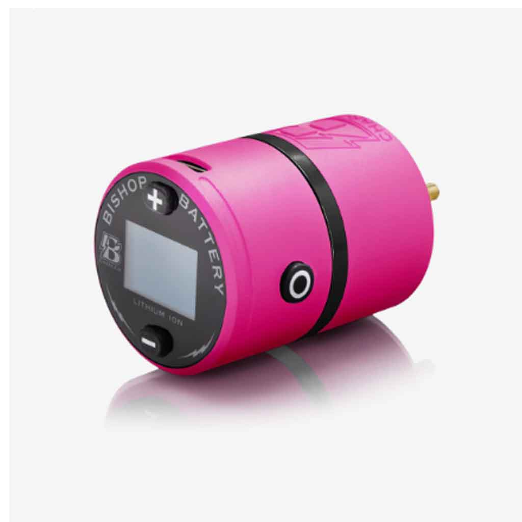 Bishop B Wireless Charger V2 - Fast Charging Portable Power Bank with Qi Technology | Perfect for Travel, Office, and Home Use (Pink)