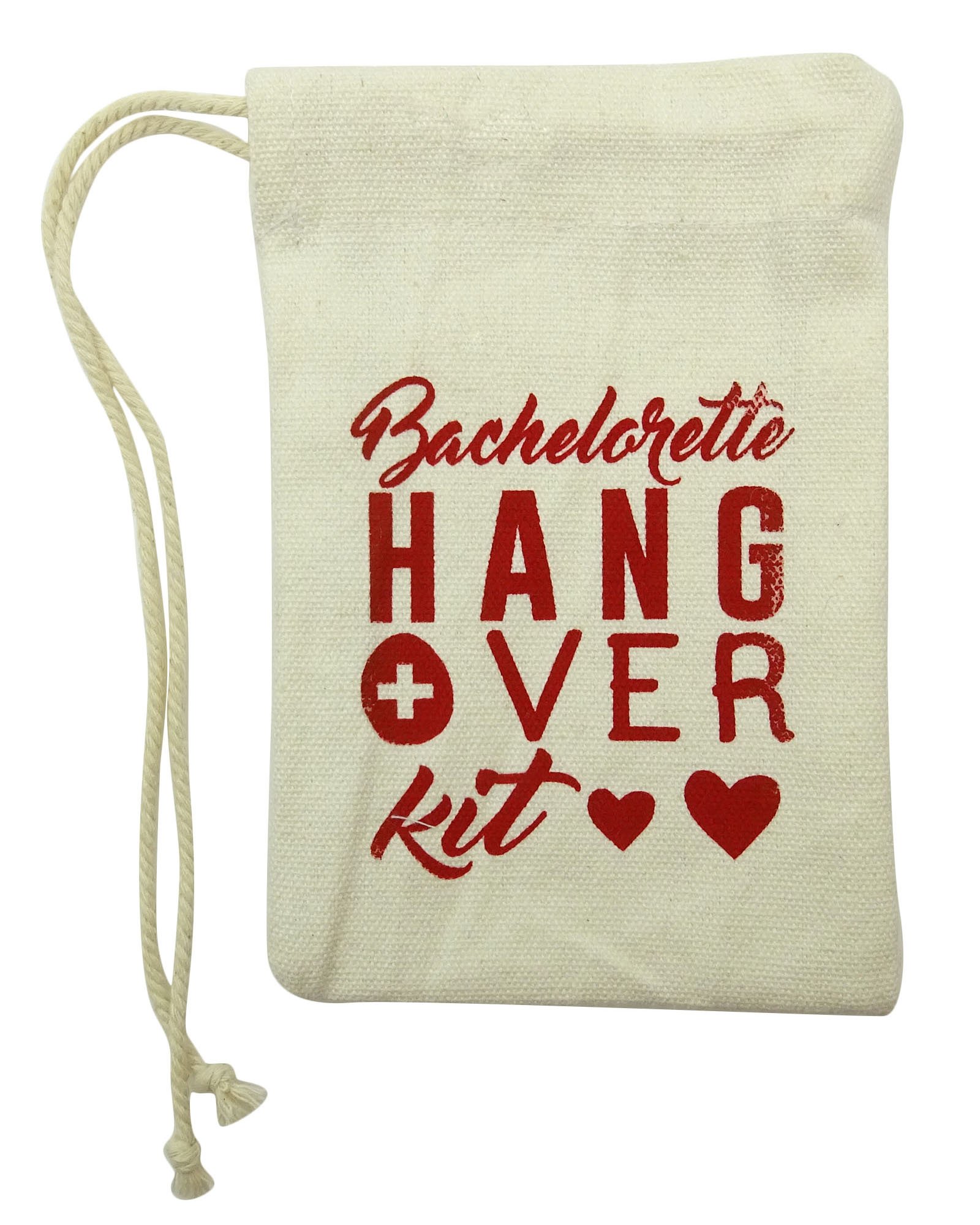 Hangover Relief Kit for Bachelorette Party - 10 Pack First Aid Gift Bags (4x6 Inch) - Perfect for Wedding, Girls Night Out & Hangover Recovery