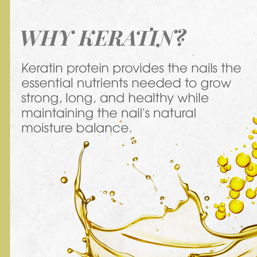 Nail Tek Nail Nutritionist - Keratin Enriched Nail Treatment Oil for Weak & Damaged Nails - 0.5 oz (1 Pack) - Strengthens & Repairs Brittle Nails - Perfect for At-Home Manicures & Nail Care Routines